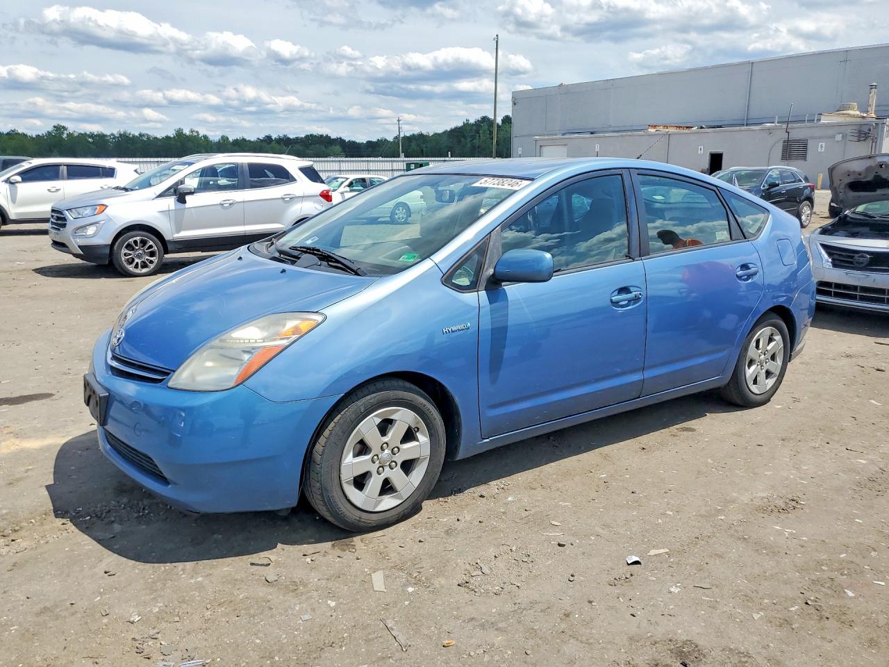 2008 Toyota Prius Base Blue vin: JTDKB20UX87806559