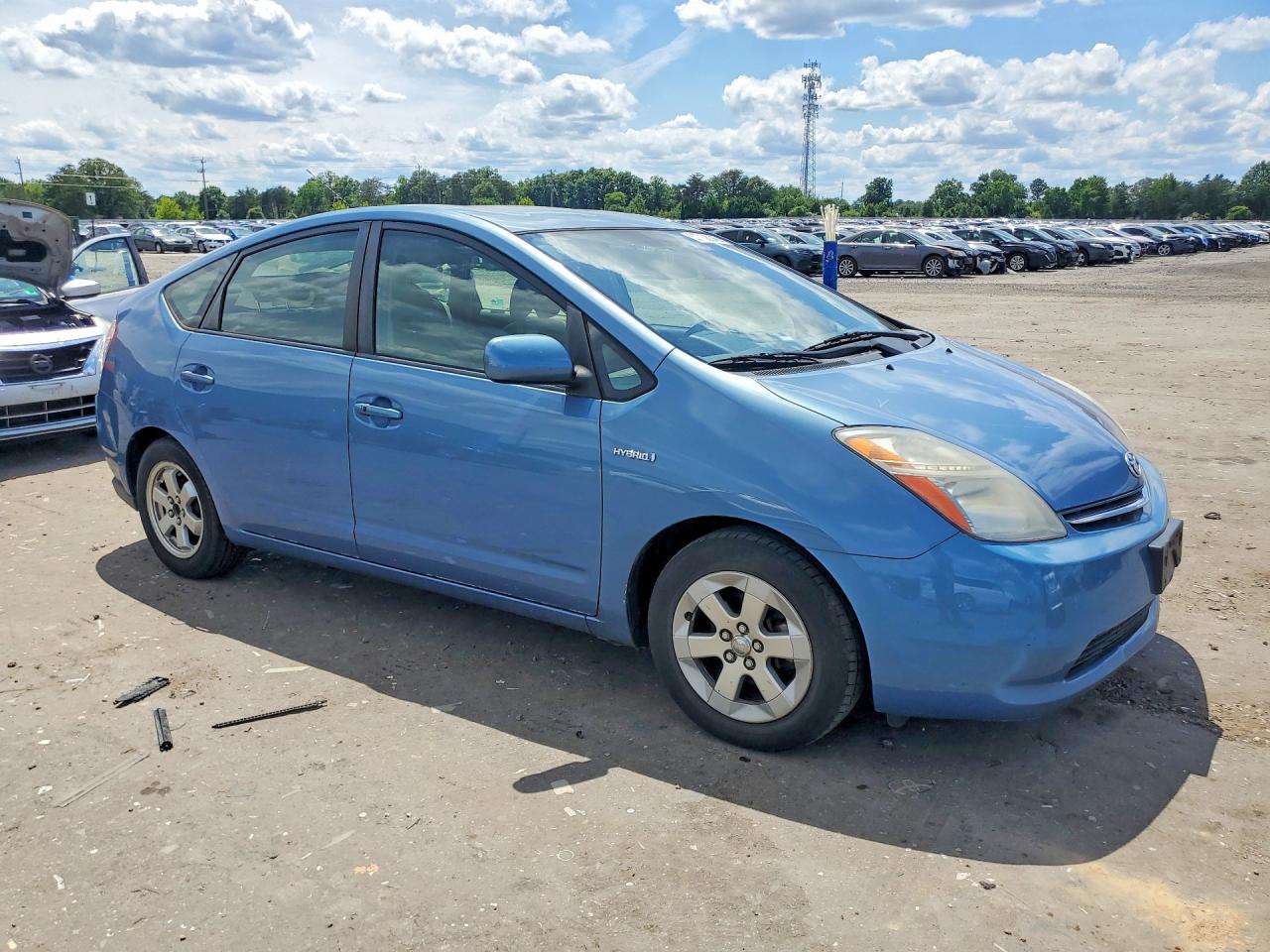 2008 Toyota Prius Base Blue vin: JTDKB20UX87806559