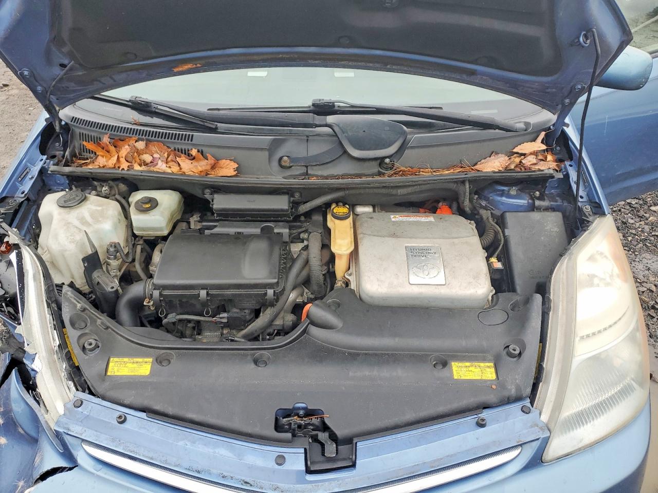 2008 Toyota Prius Touring Blue vin: JTDKB20UX87810658