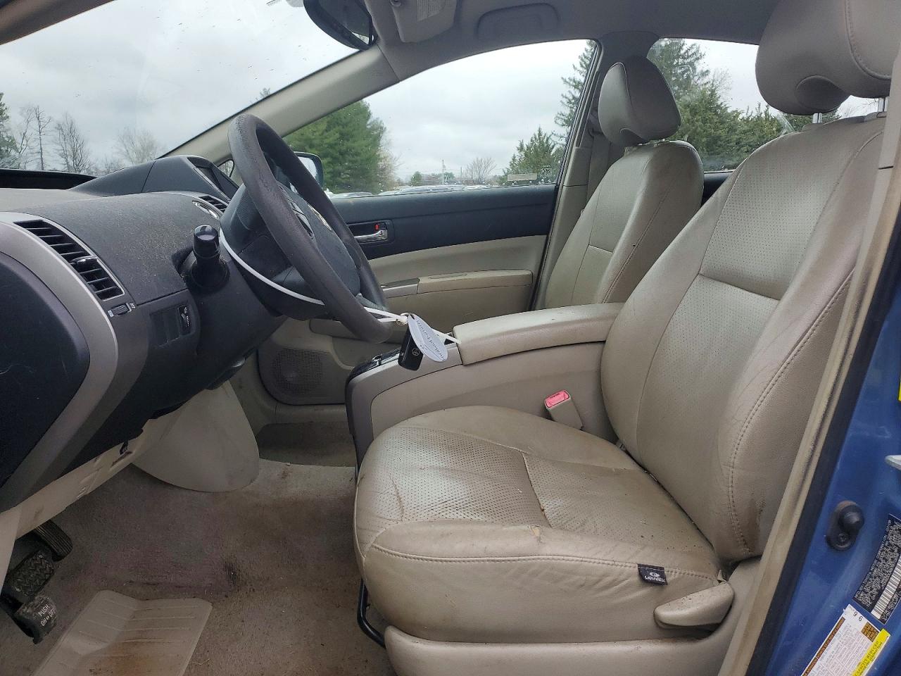 2008 Toyota Prius Touring Blue vin: JTDKB20UX87810658
