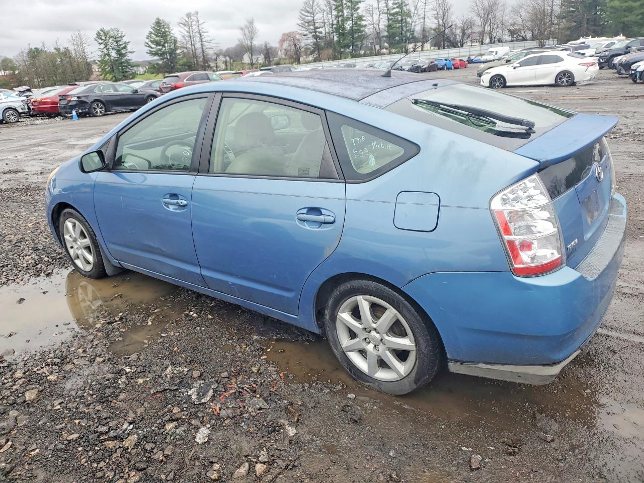 2008 Toyota Prius Touring Blue vin: JTDKB20UX87810658