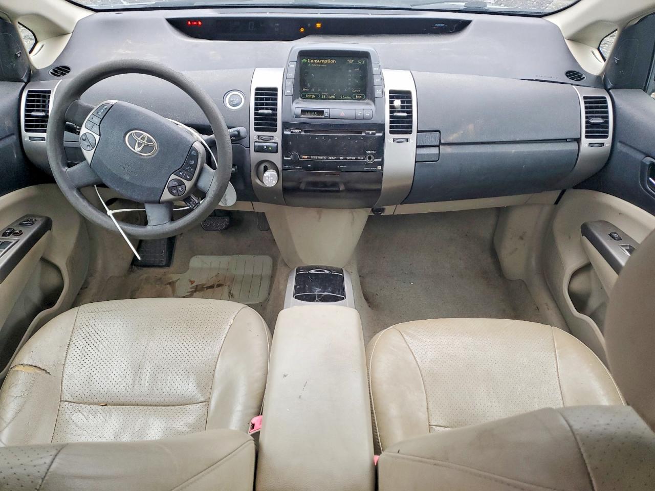 2008 Toyota Prius Touring Blue vin: JTDKB20UX87810658
