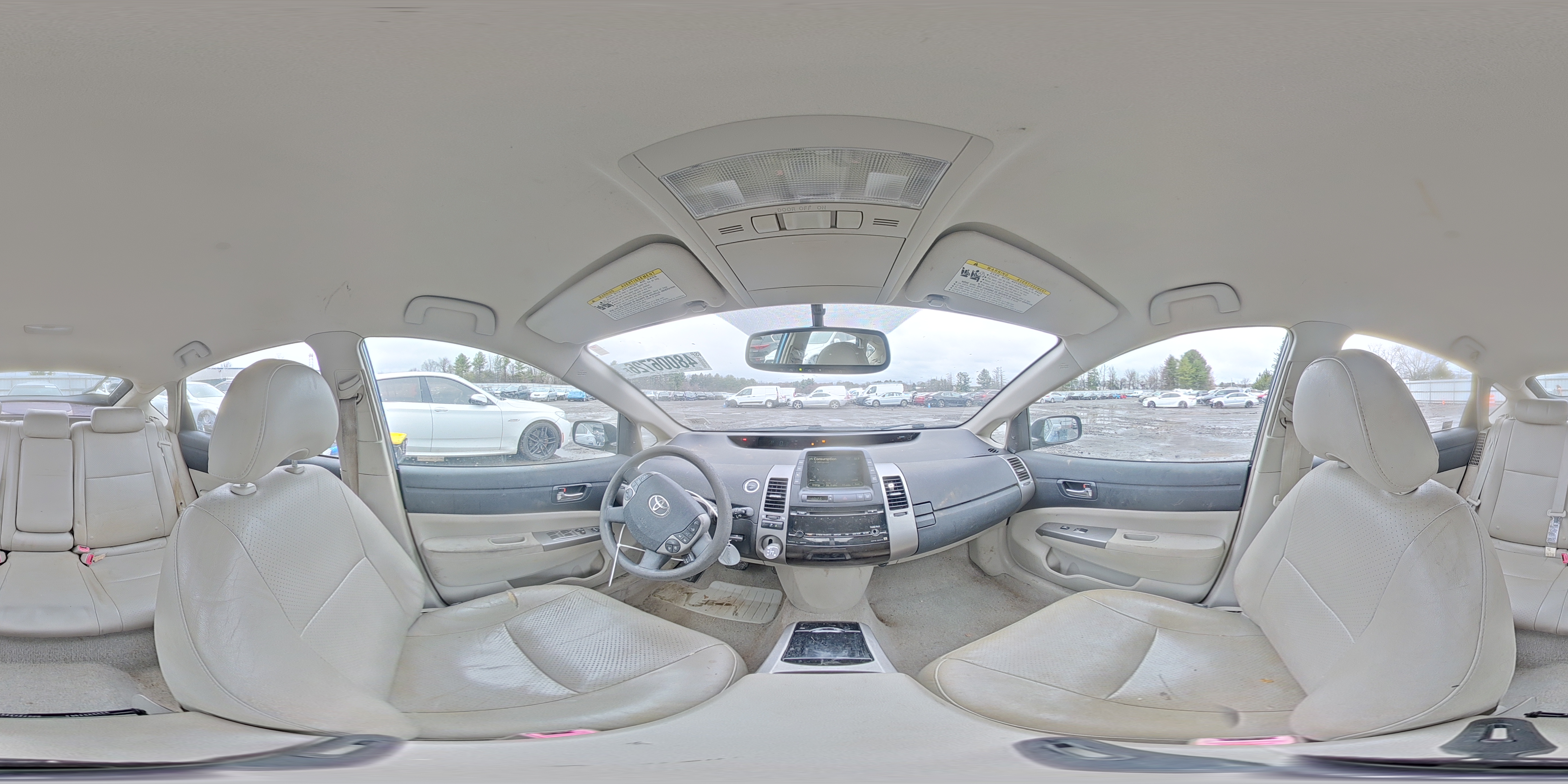 2008 Toyota Prius Touring Blue vin: JTDKB20UX87810658