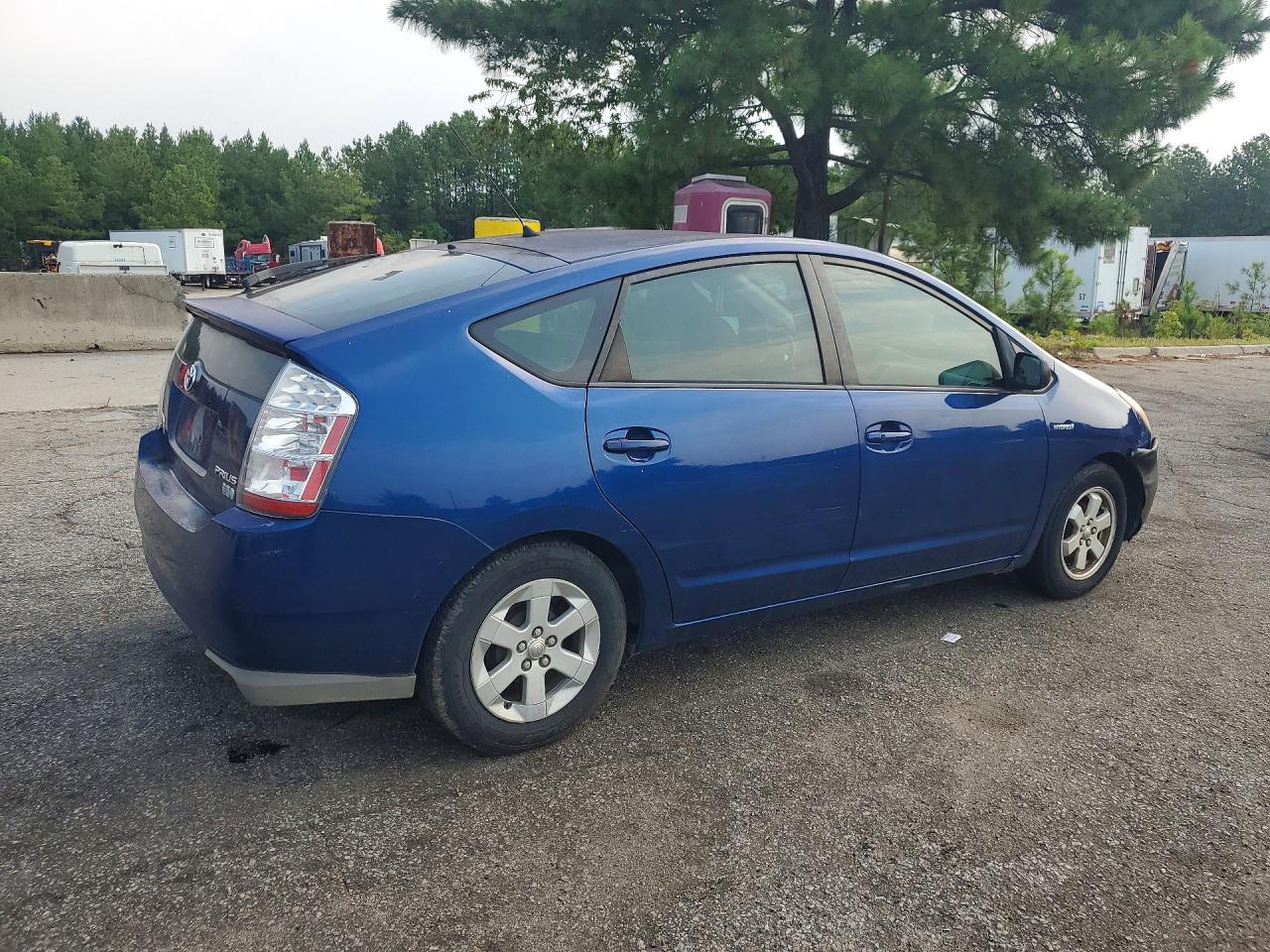 2008 Toyota Prius Base Blue vin: JTDKB20UX87811051