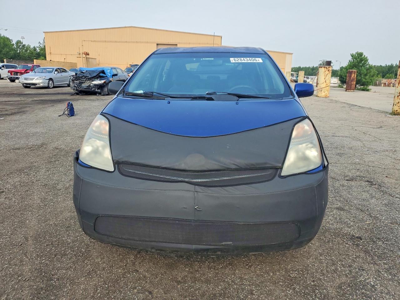 2008 Toyota Prius Base Blue vin: JTDKB20UX87811051