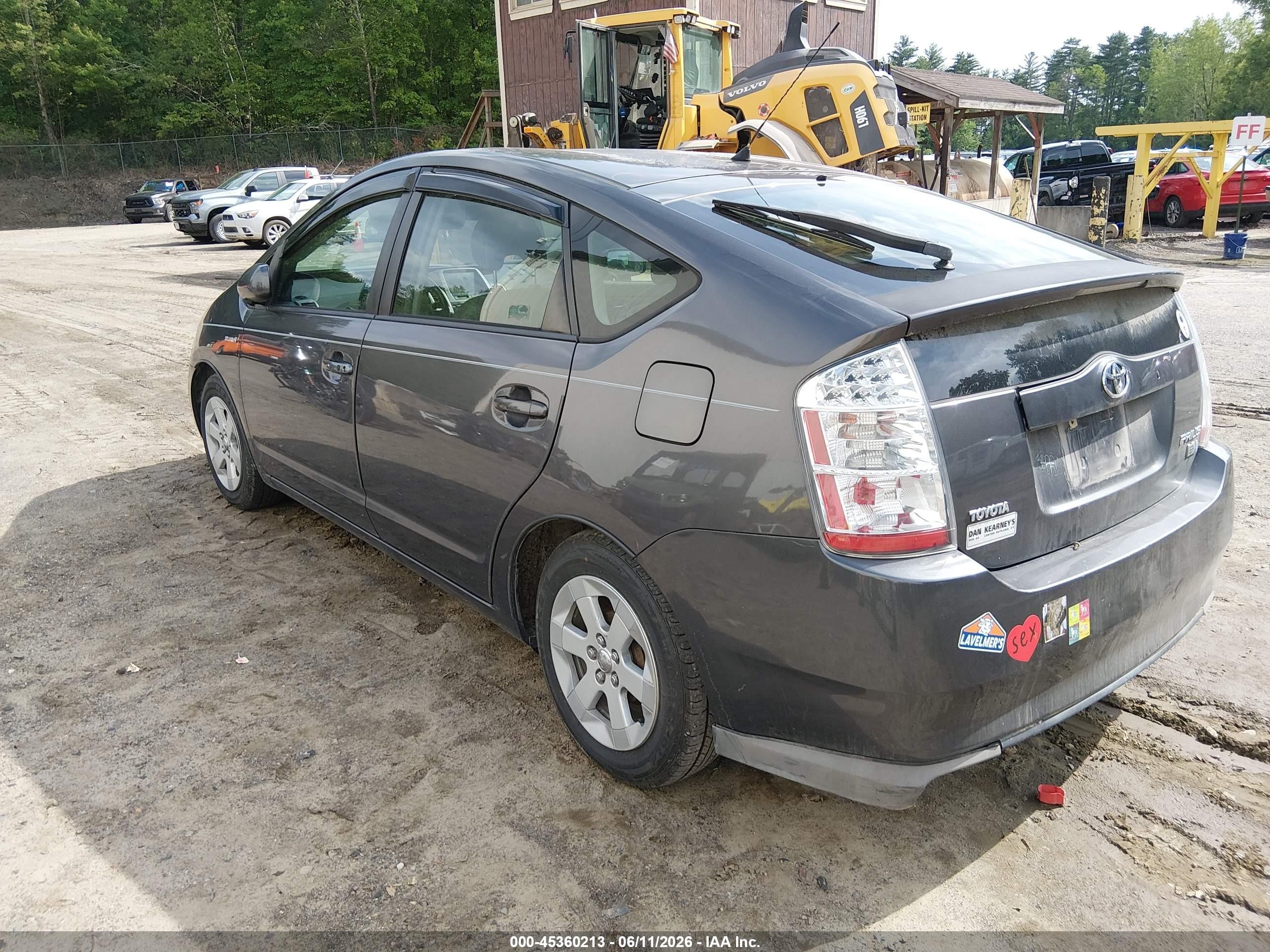 2009 Toyota Prius   Gray vin: JTDKB20UX93479153