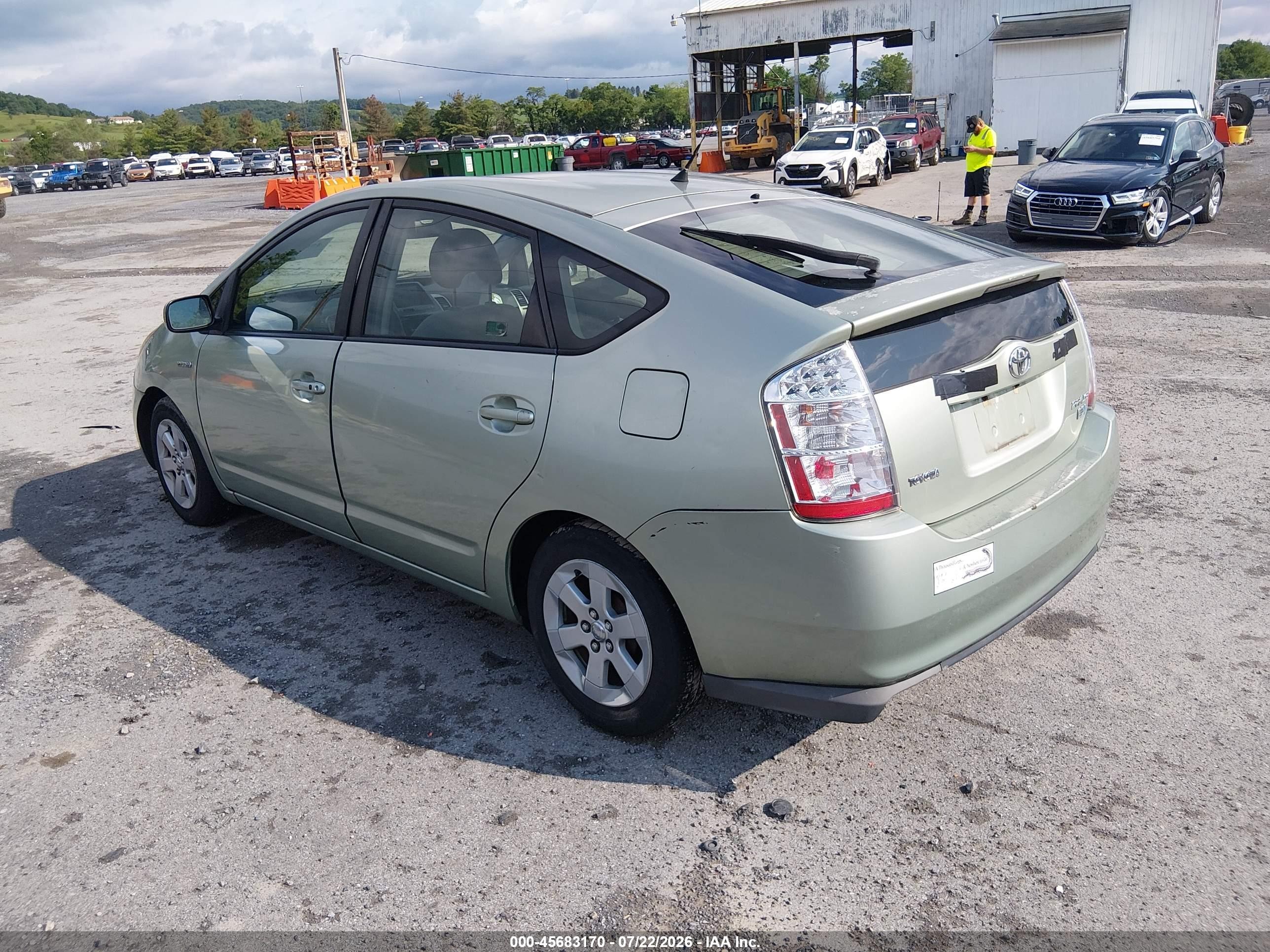 2009 Toyota Prius   Green vin: JTDKB20UX93487141