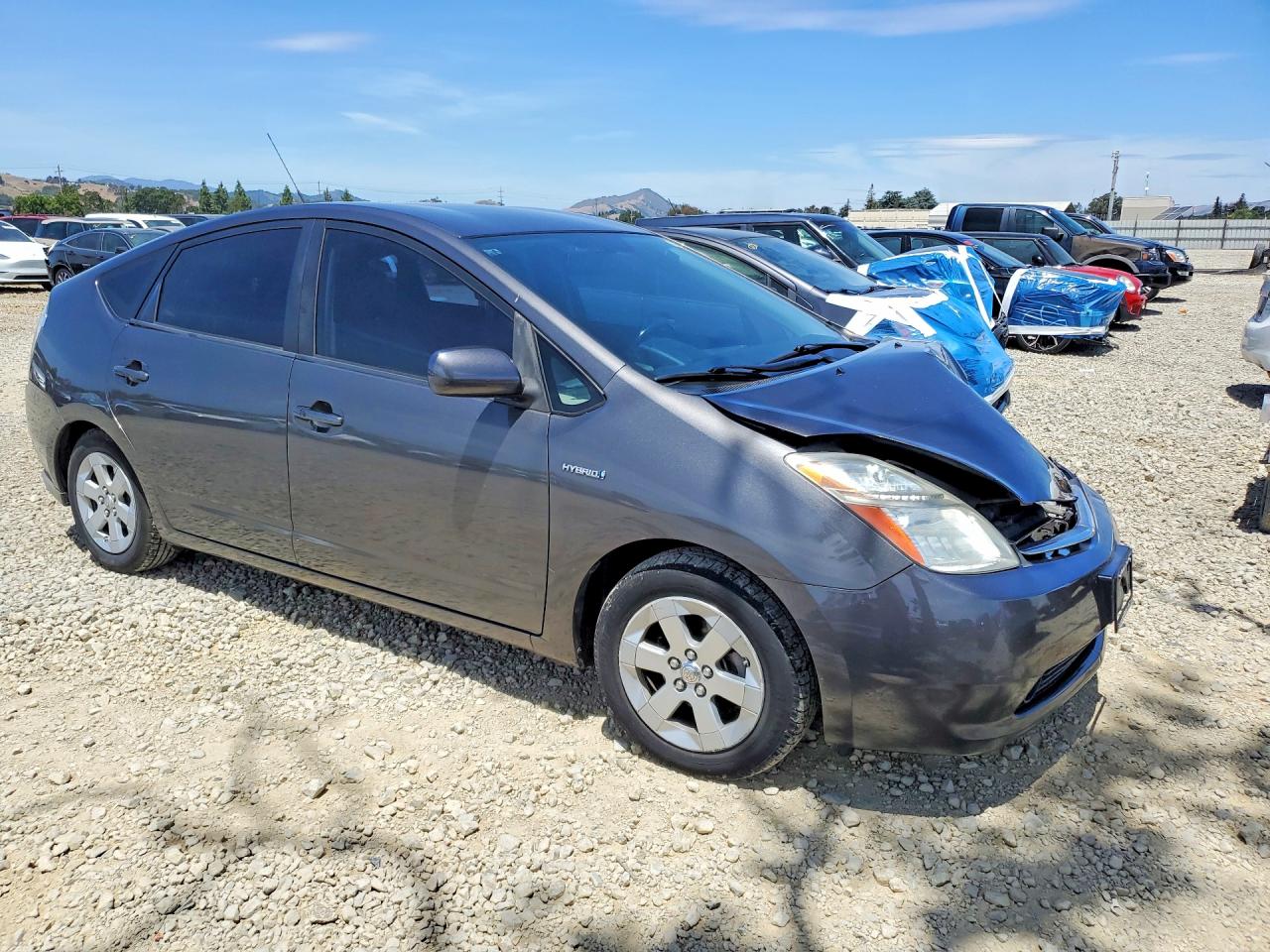 2009 Toyota Prius Base Charcoal vin: JTDKB20UX93488998