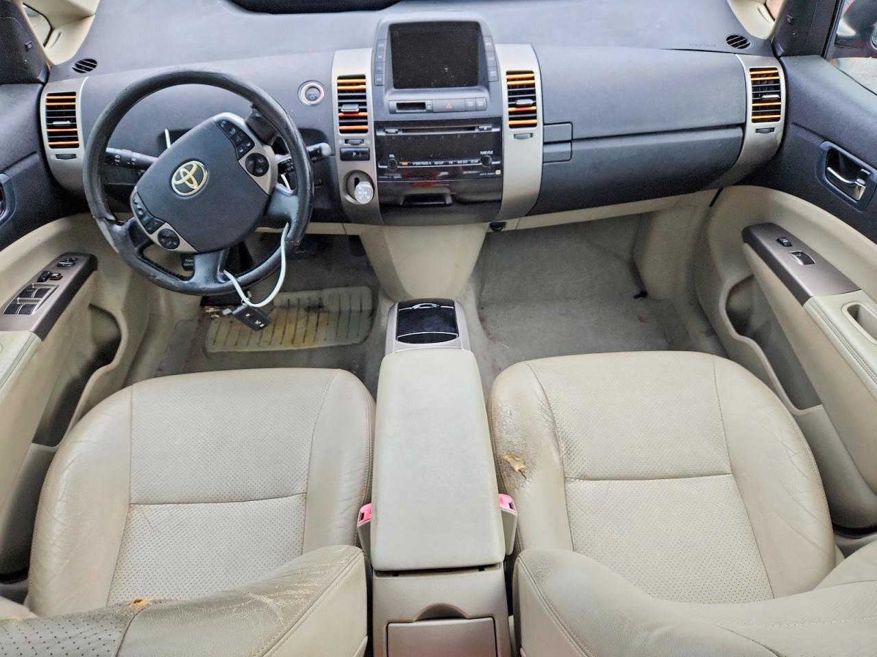 2009 Toyota Prius Base Красный vin: JTDKB20UX93496826