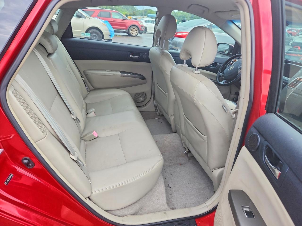 2009 Toyota Prius Base Красный vin: JTDKB20UX93496826
