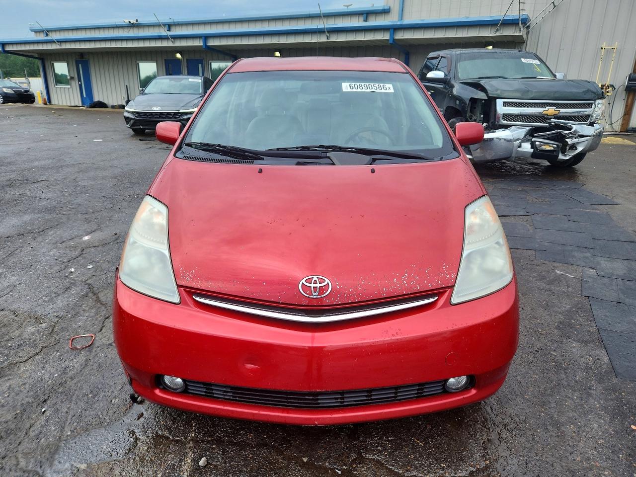 2009 Toyota Prius Base Красный vin: JTDKB20UX93496826