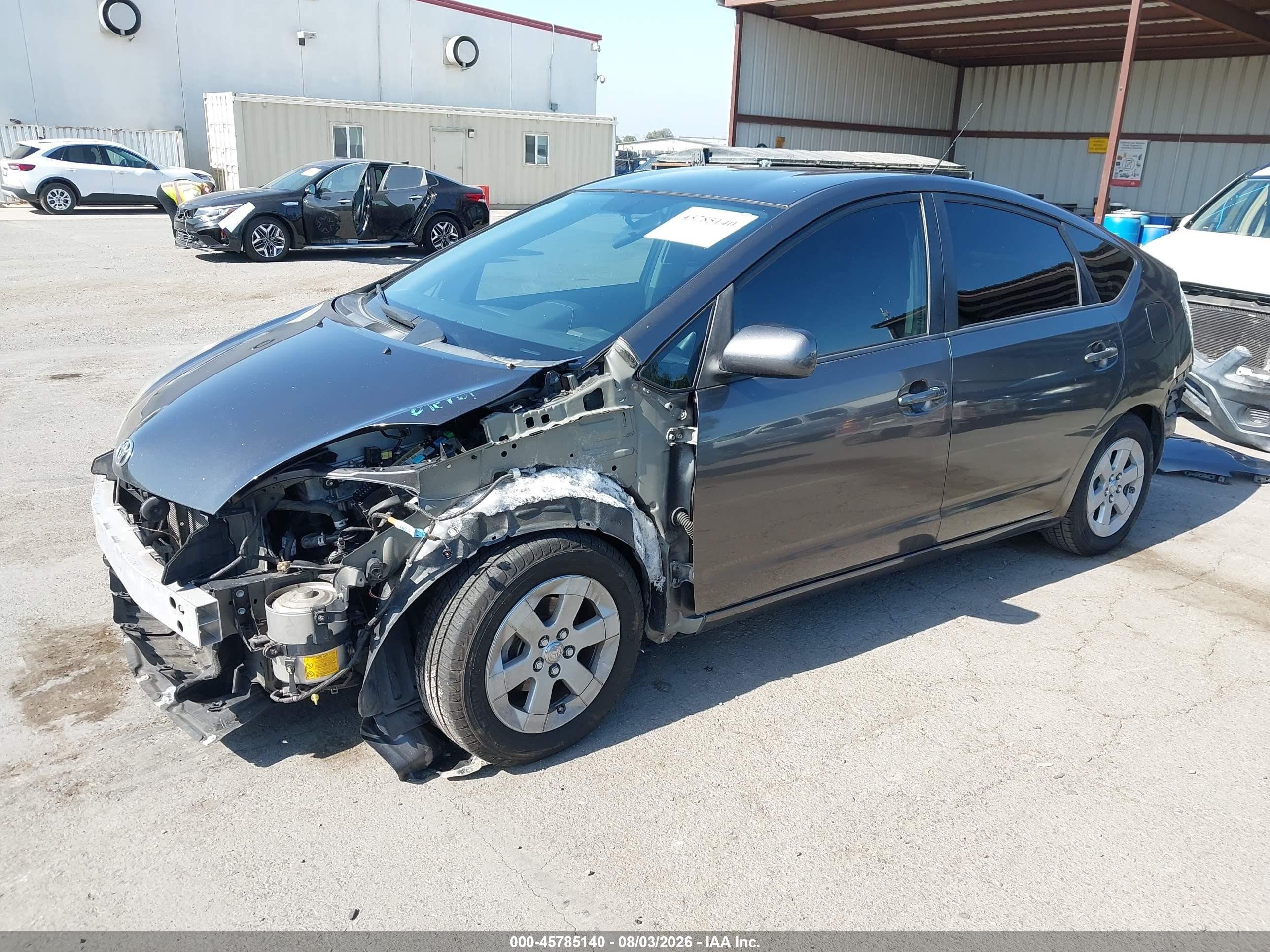 2009 Toyota Prius Gray vin: JTDKB20UX93497250