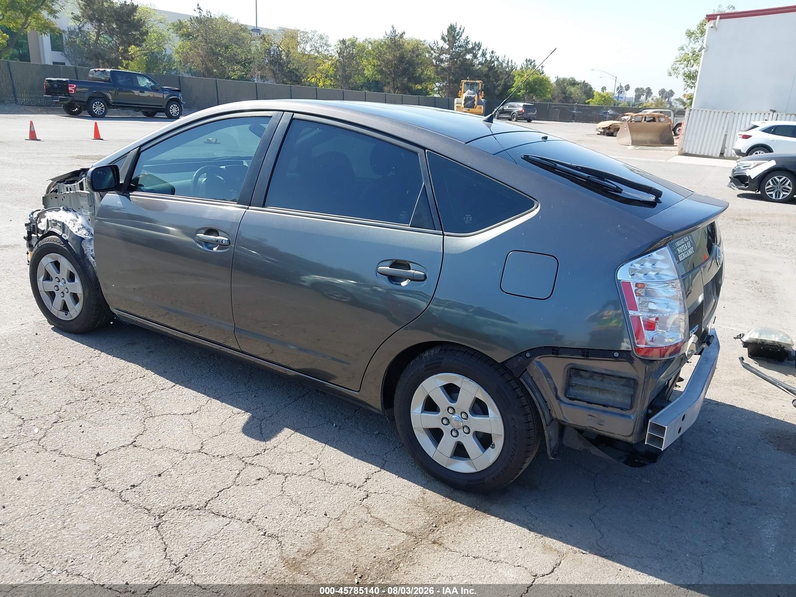 2009 Toyota Prius Gray vin: JTDKB20UX93497250