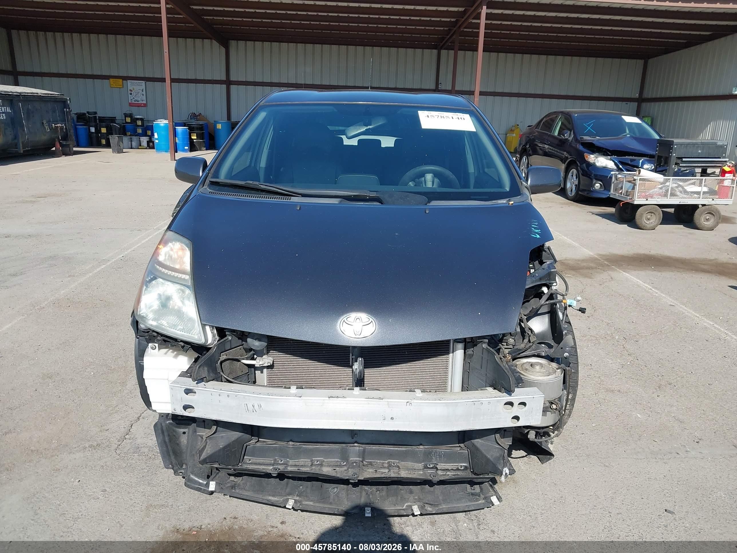 2009 Toyota Prius Gray vin: JTDKB20UX93497250