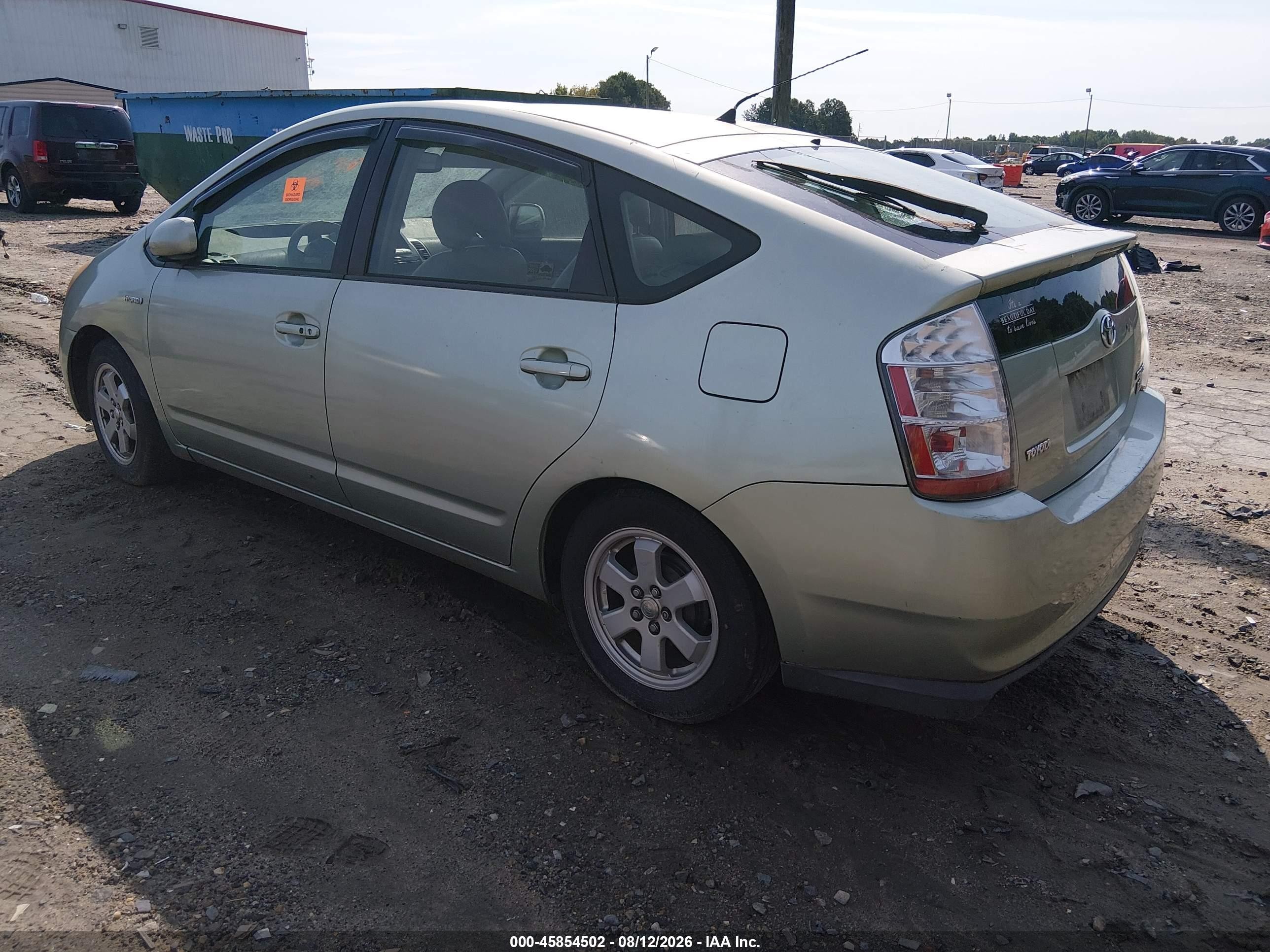2009 Toyota Prius   Green vin: JTDKB20UX93515004