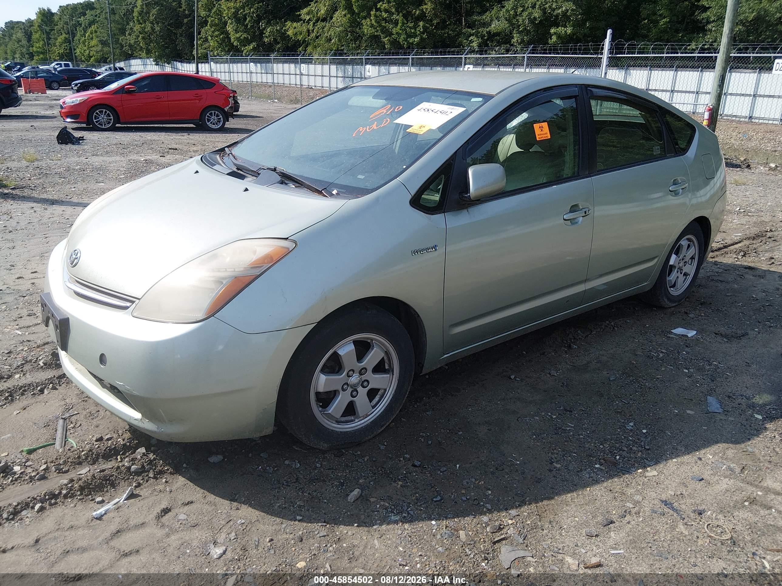 2009 Toyota Prius   Green vin: JTDKB20UX93515004
