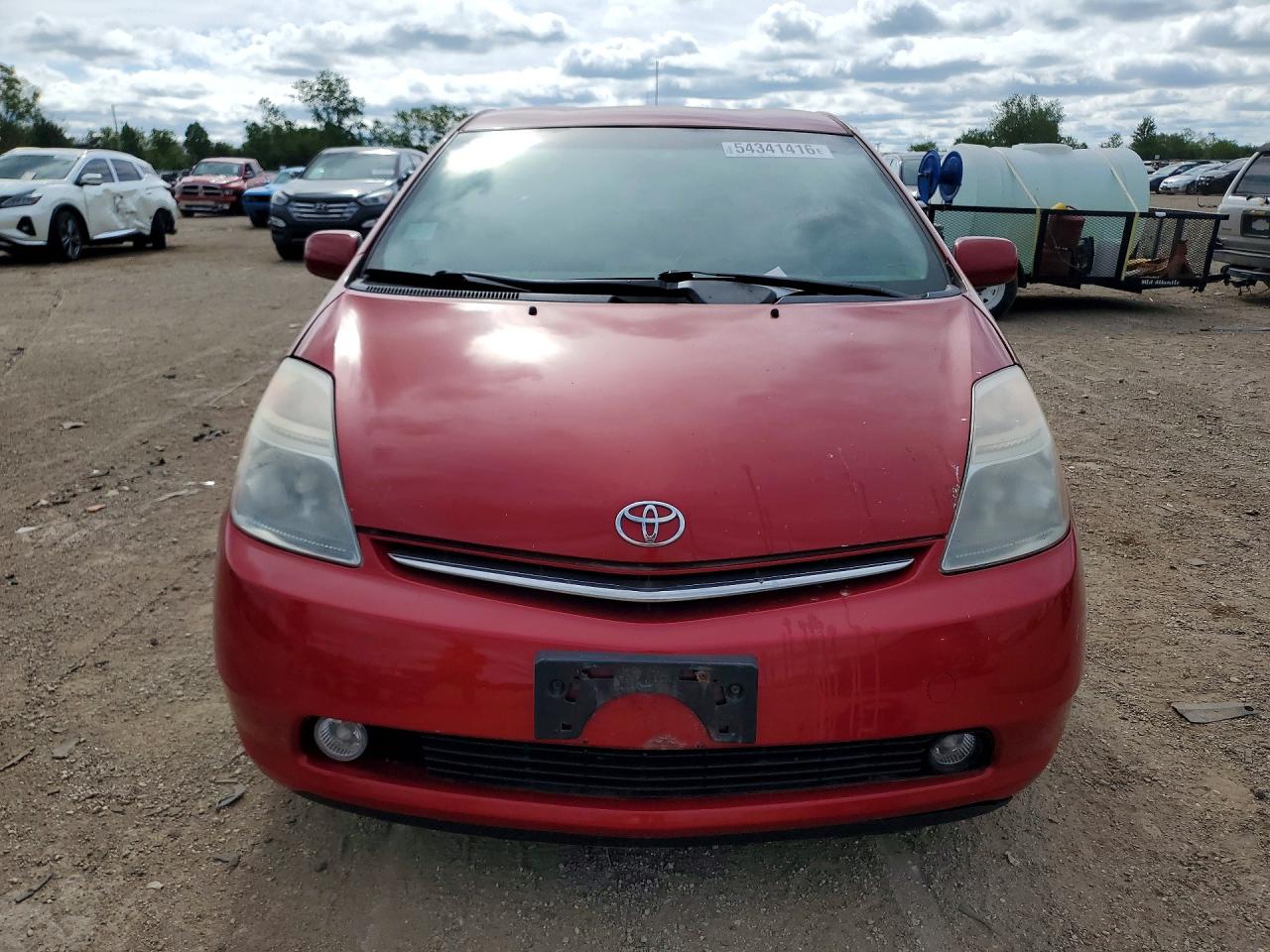 2009 Toyota Prius Base Red vin: JTDKB20UX93522938
