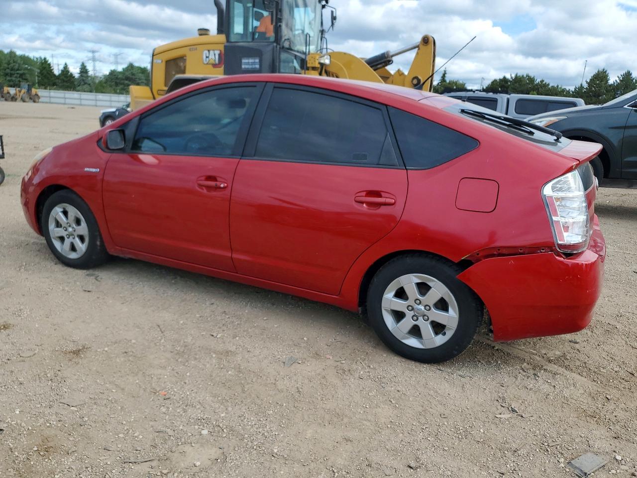 2009 Toyota Prius Base Red vin: JTDKB20UX93522938