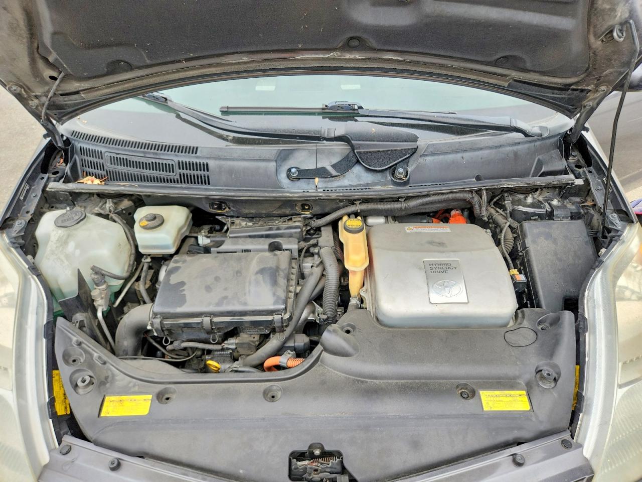 2009 Toyota Prius Base Gray vin: JTDKB20UX93524575