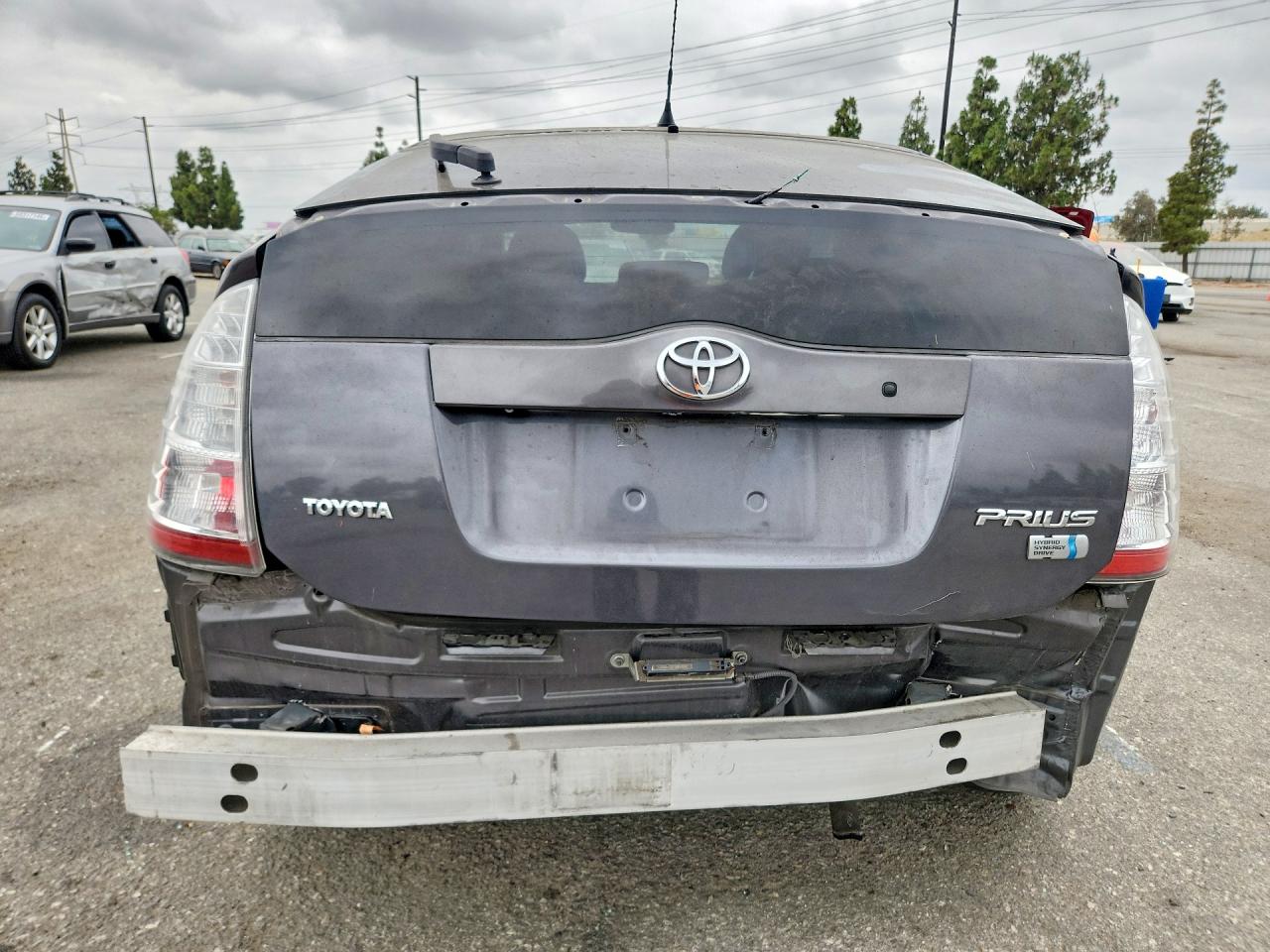2009 Toyota Prius Base Gray vin: JTDKB20UX93524575