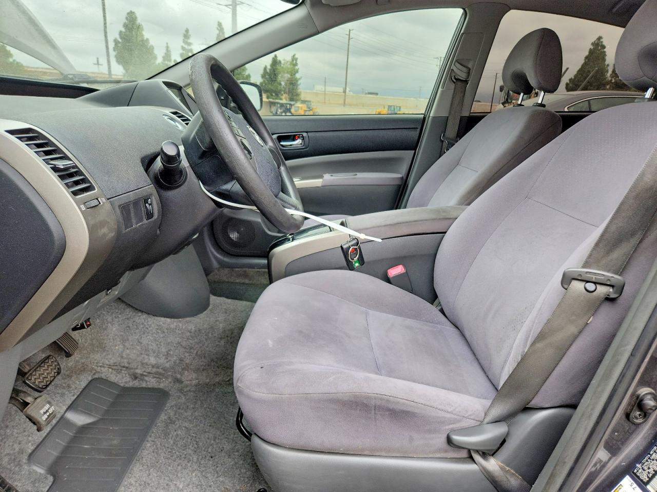 2009 Toyota Prius Base Gray vin: JTDKB20UX93524575