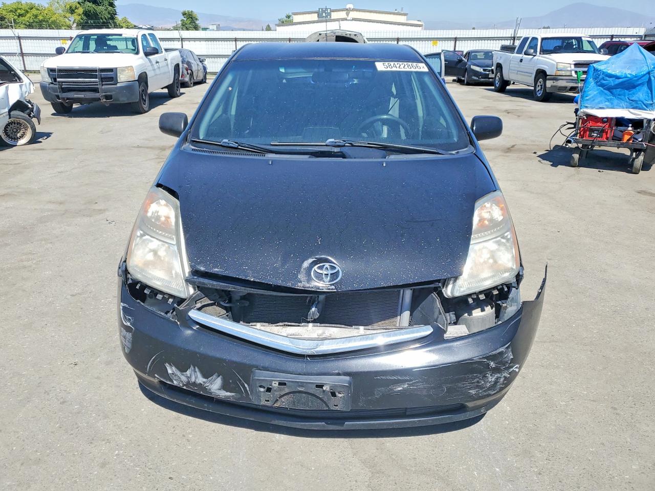 2009 Toyota Prius Base Black vin: JTDKB20UX93525886