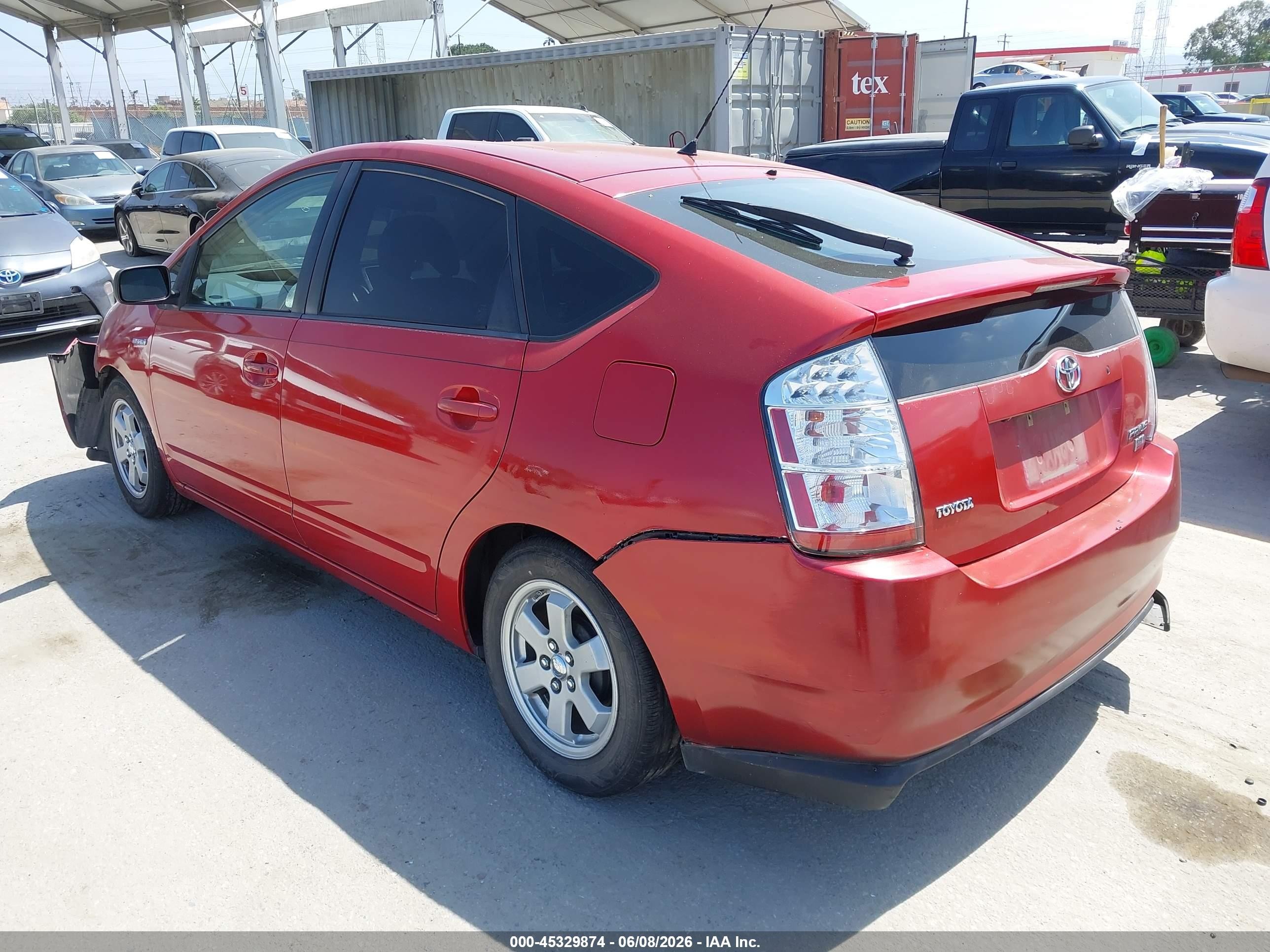 2009 Toyota Prius   Red vin: JTDKB20UX93545071