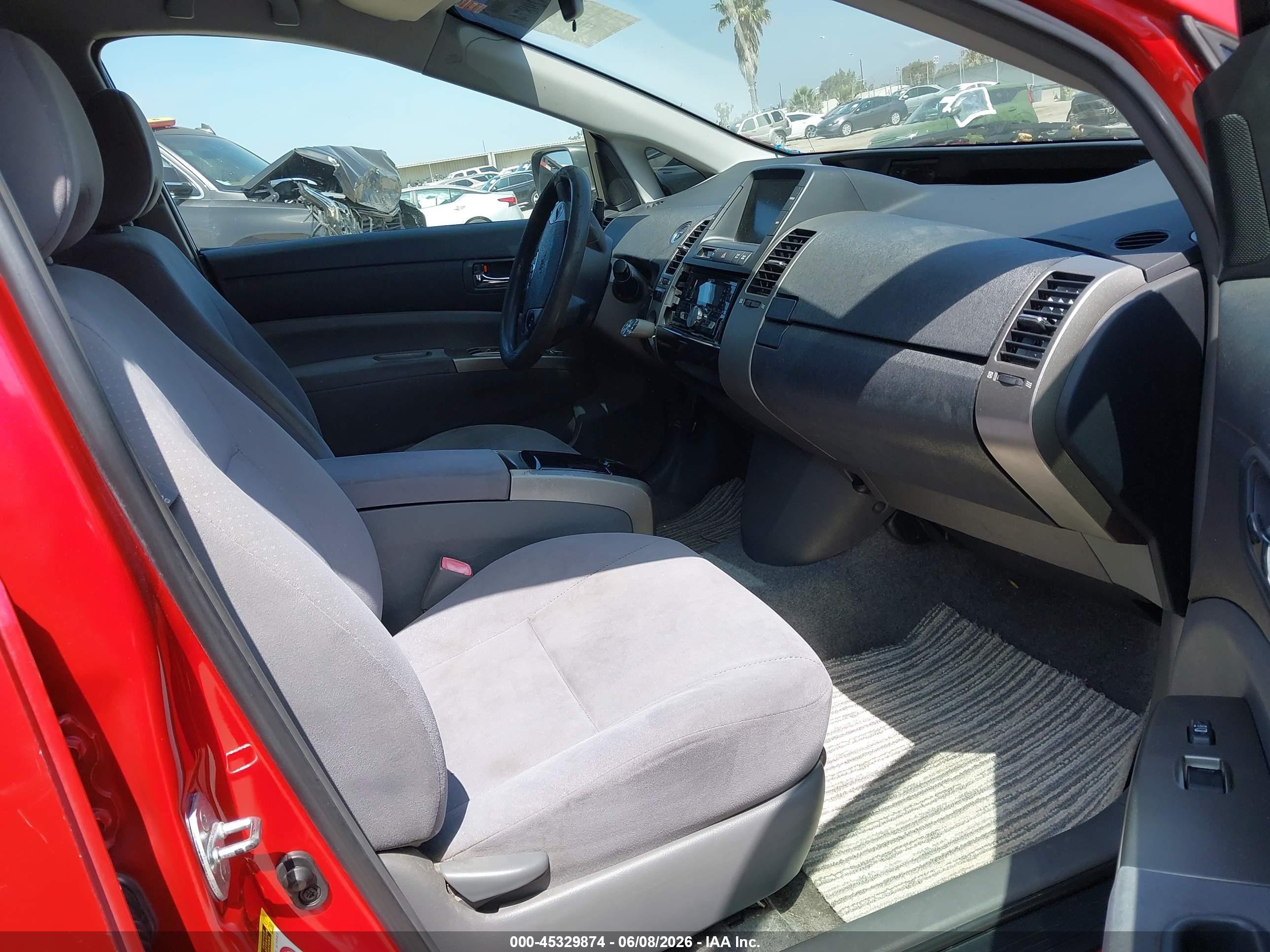 2009 Toyota Prius   Red vin: JTDKB20UX93545071