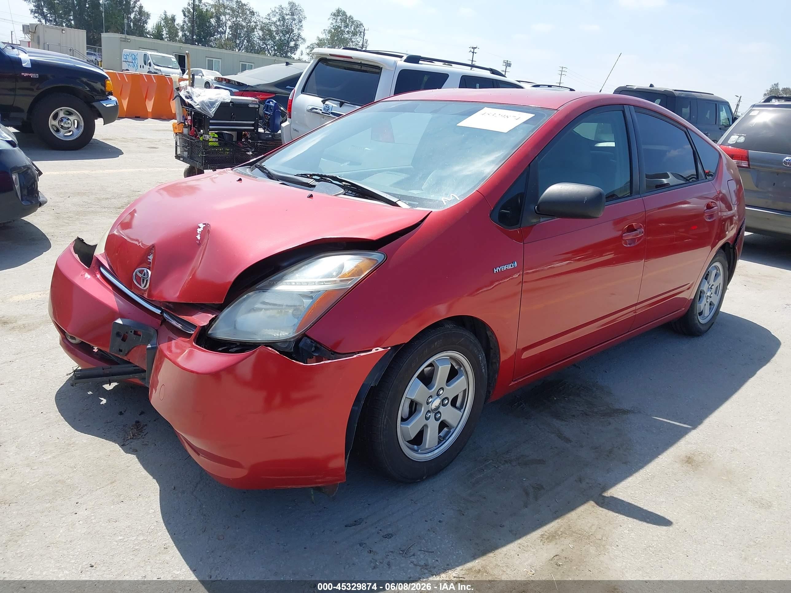 2009 Toyota Prius   Red vin: JTDKB20UX93545071