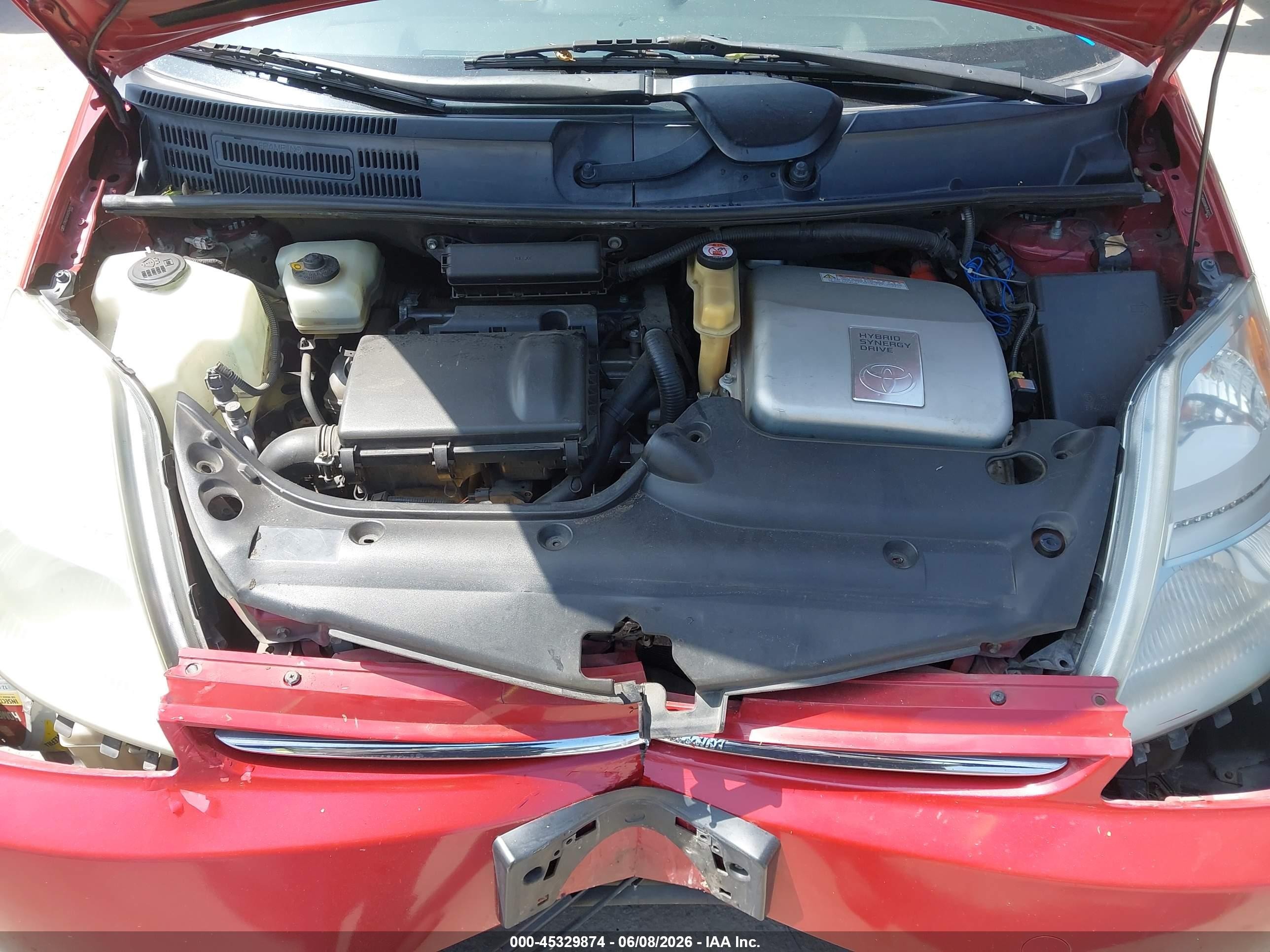 2009 Toyota Prius   Red vin: JTDKB20UX93545071