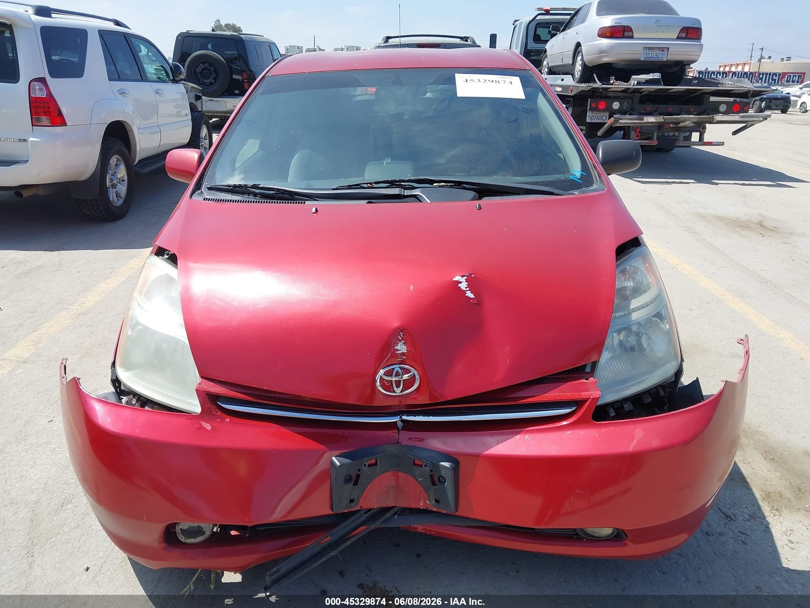 2009 Toyota Prius   Red vin: JTDKB20UX93545071