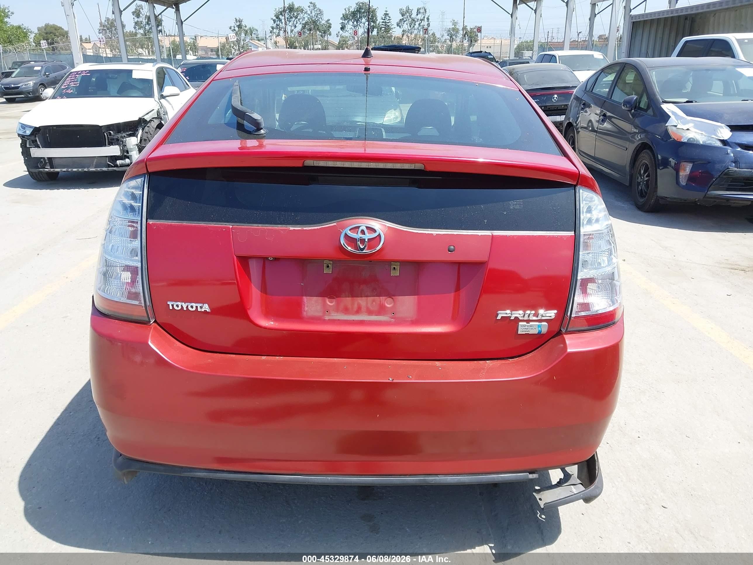2009 Toyota Prius   Red vin: JTDKB20UX93545071