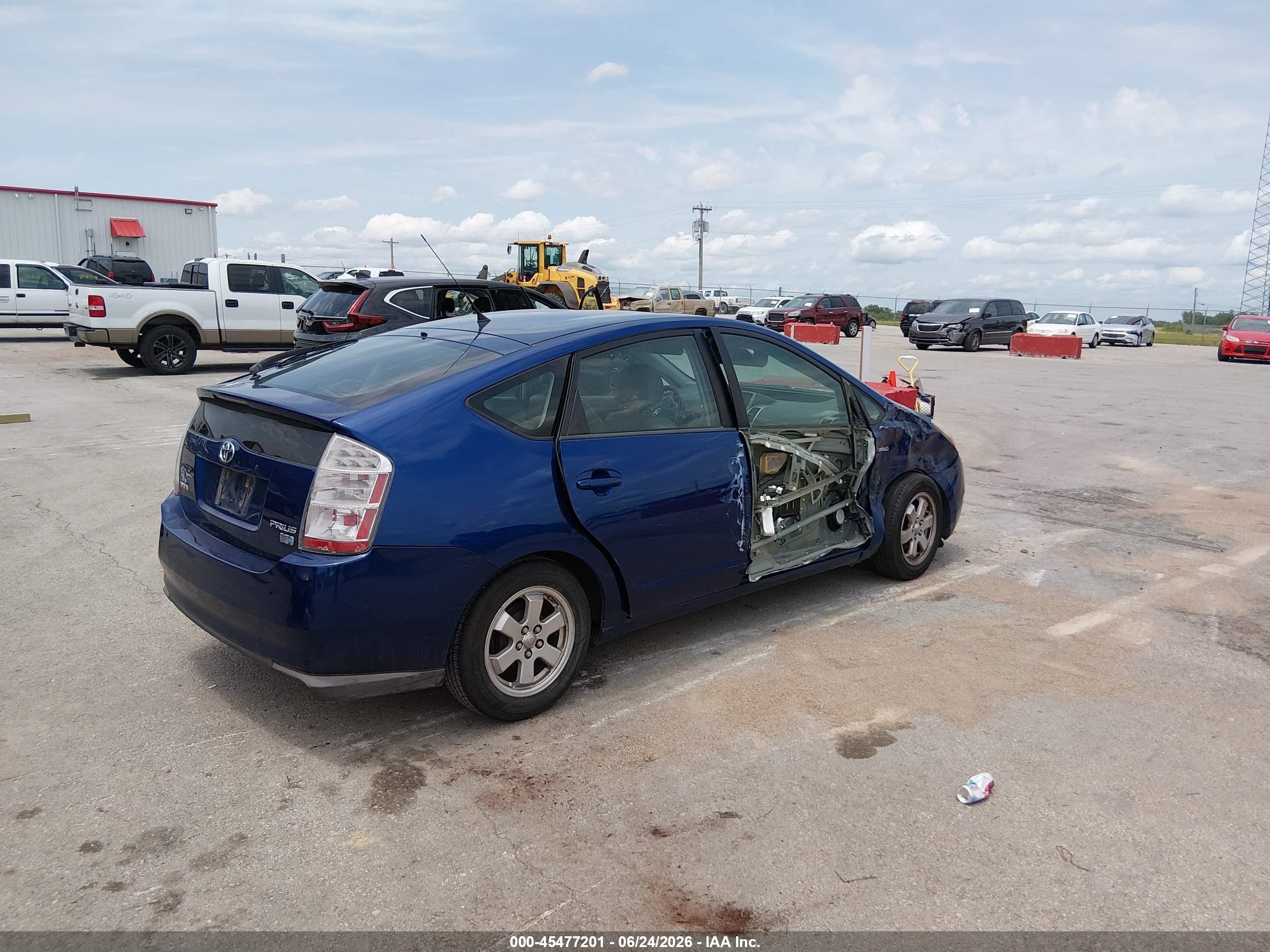 2009 Toyota Prius   Blue vin: JTDKB20UX97822407
