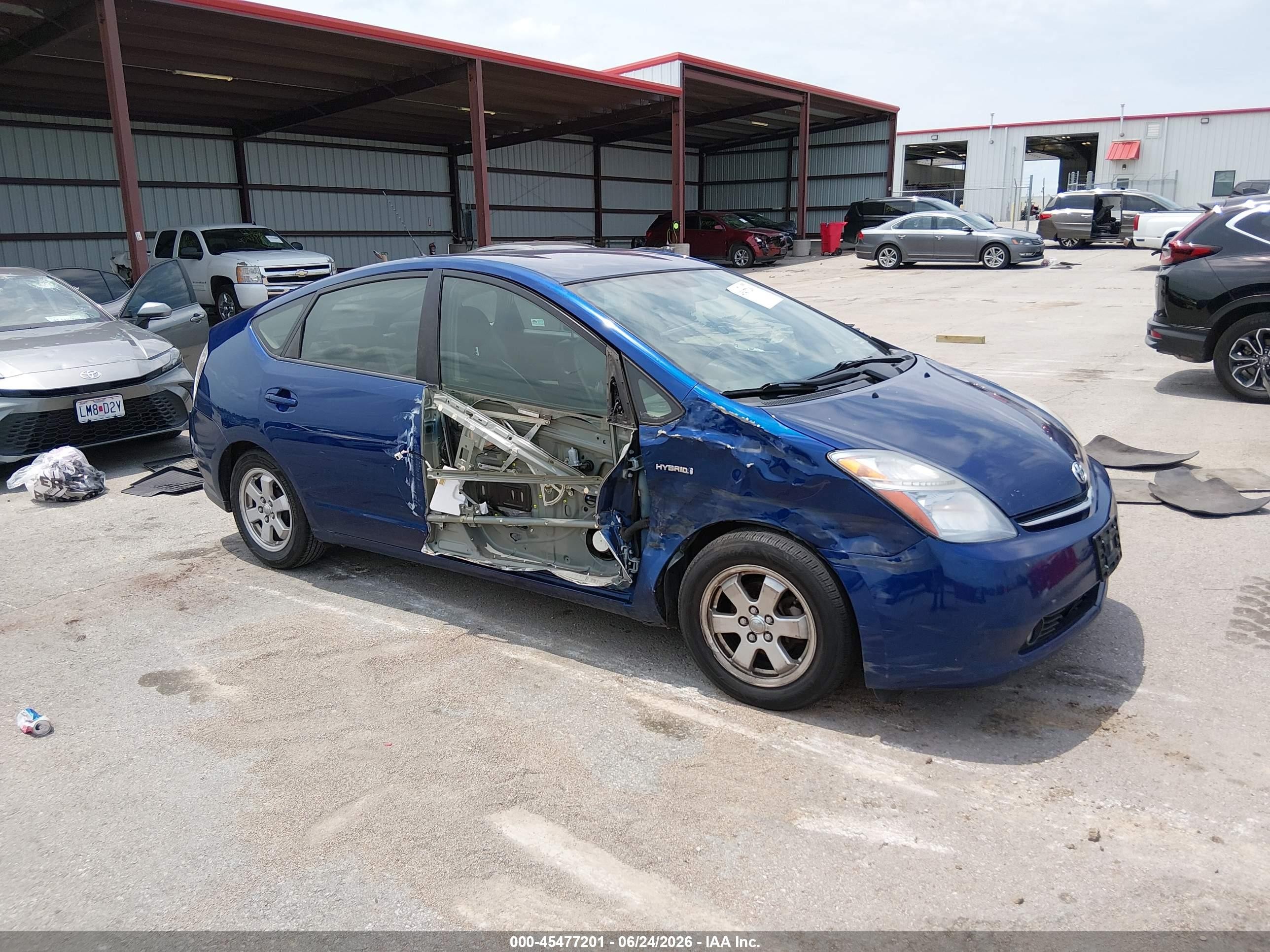 2009 Toyota Prius   Синий vin: JTDKB20UX97822407