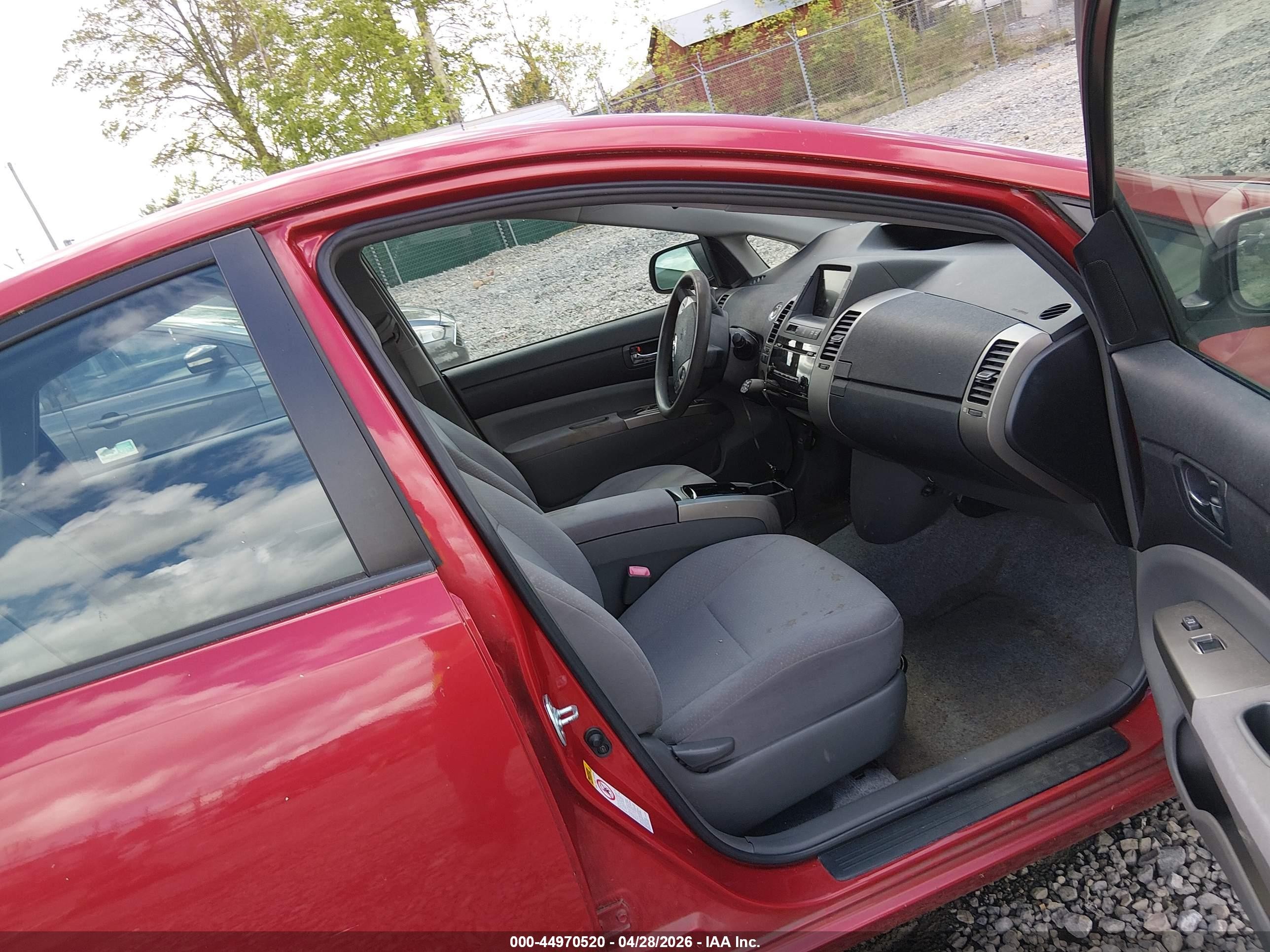 2009 Toyota Prius   Red vin: JTDKB20UX97832824
