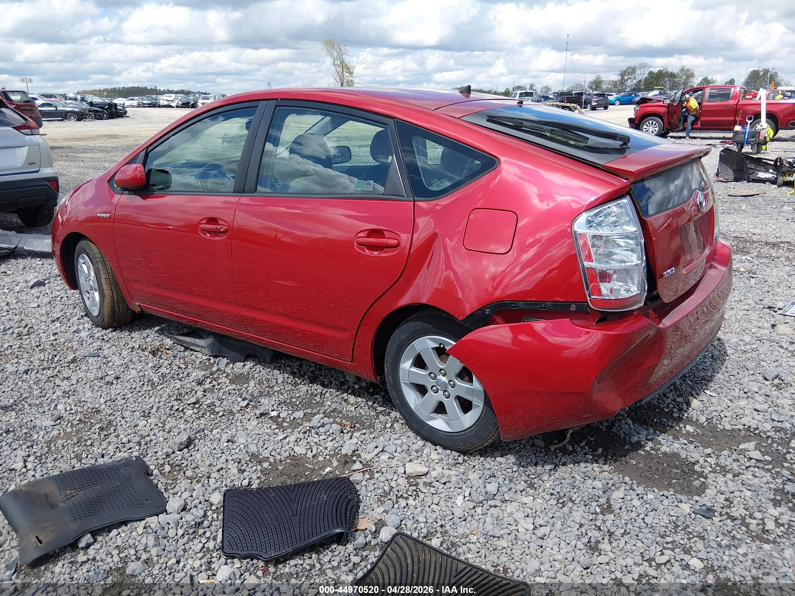 2009 Toyota Prius   Red vin: JTDKB20UX97832824