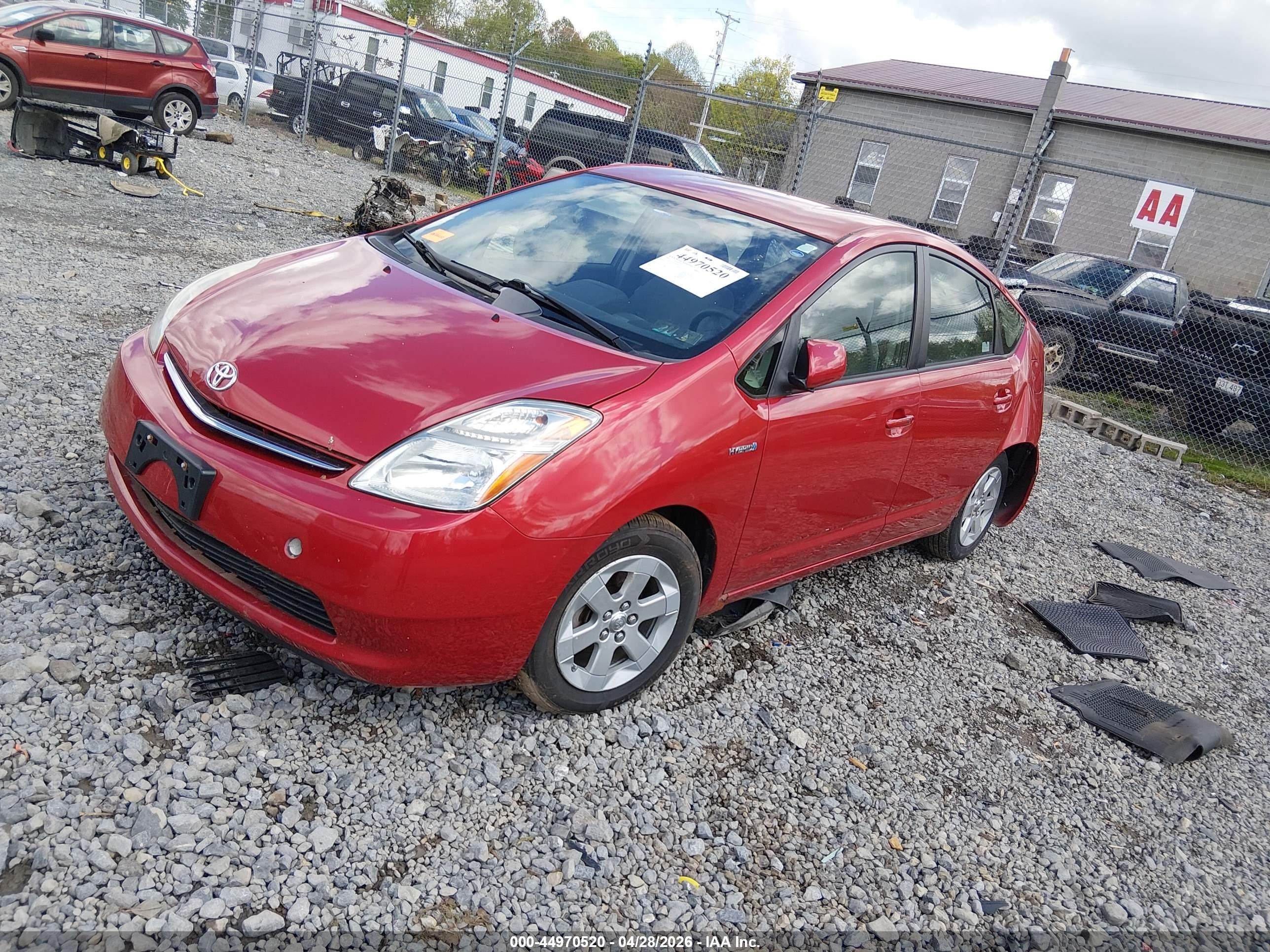 2009 Toyota Prius   Red vin: JTDKB20UX97832824