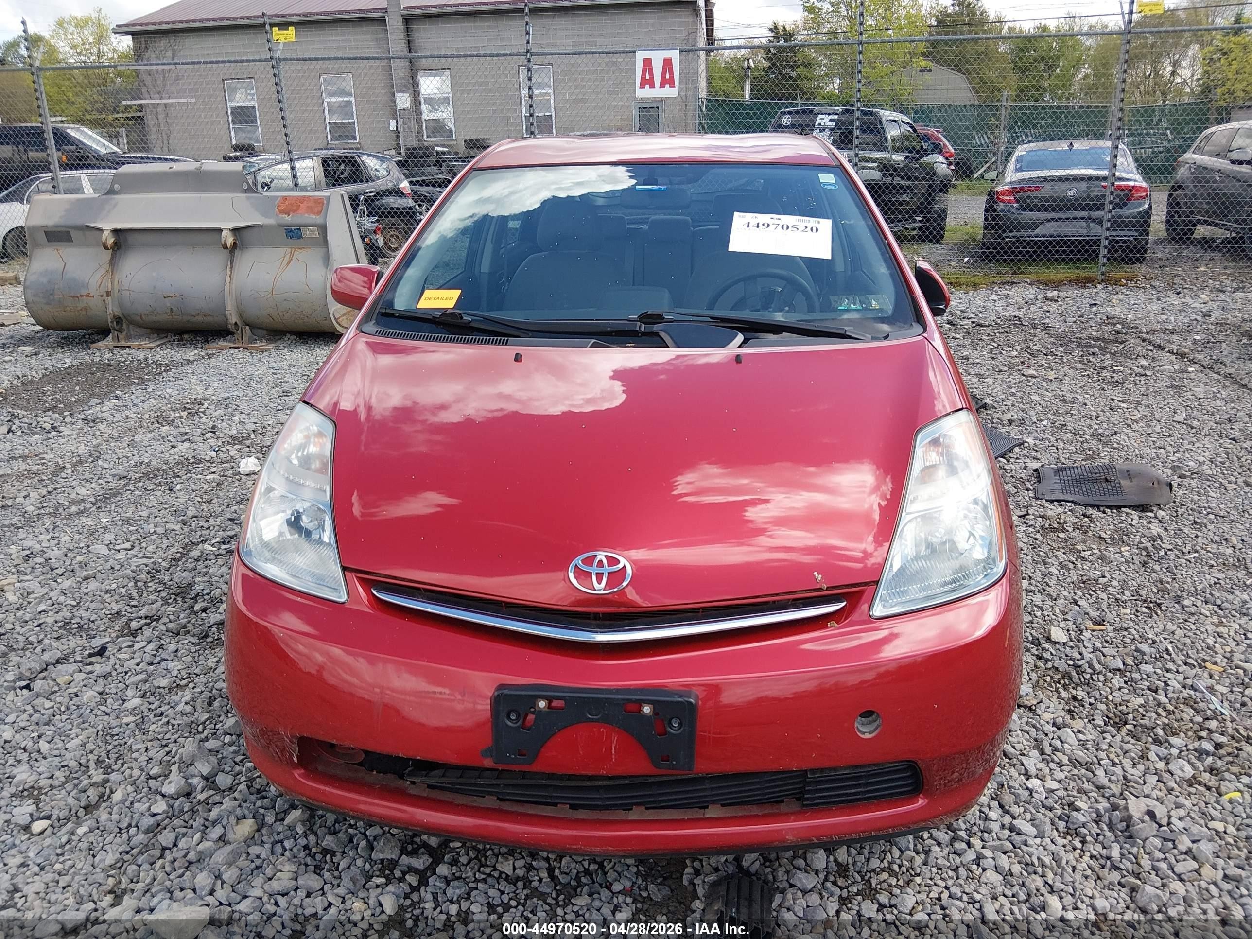 2009 Toyota Prius   Red vin: JTDKB20UX97832824