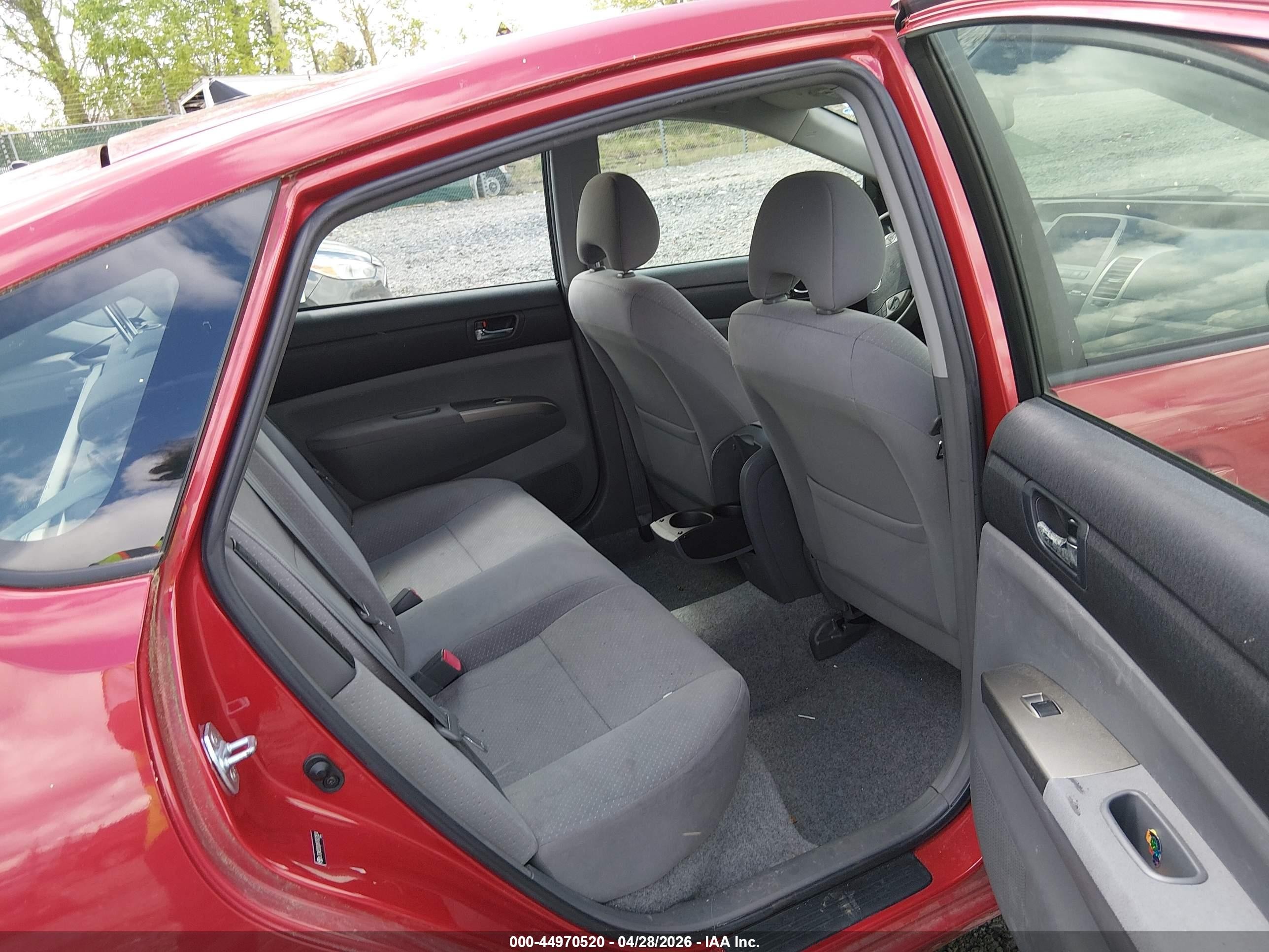 2009 Toyota Prius   Red vin: JTDKB20UX97832824