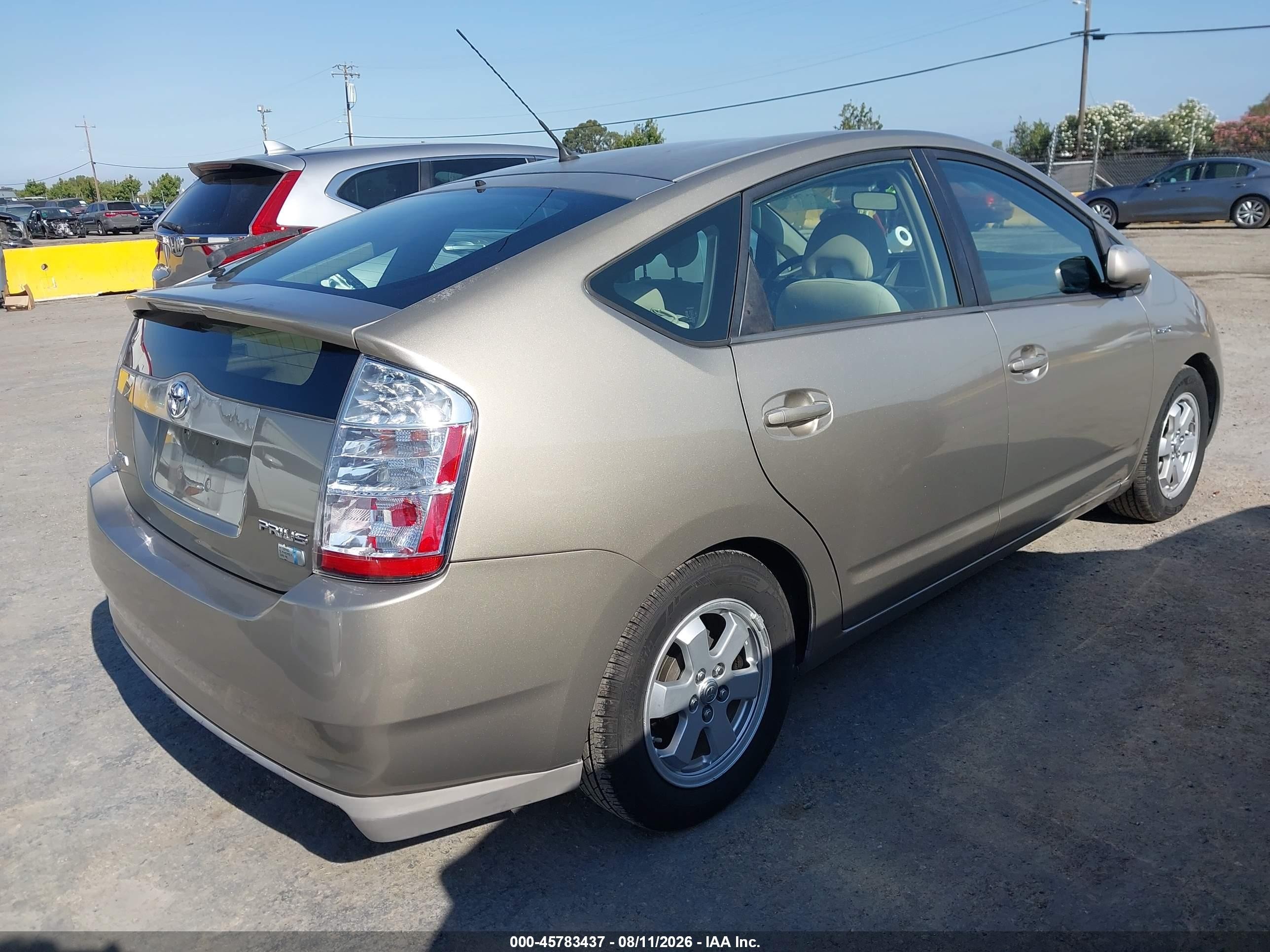 2009 Toyota Prius   Brown vin: JTDKB20UX97834508