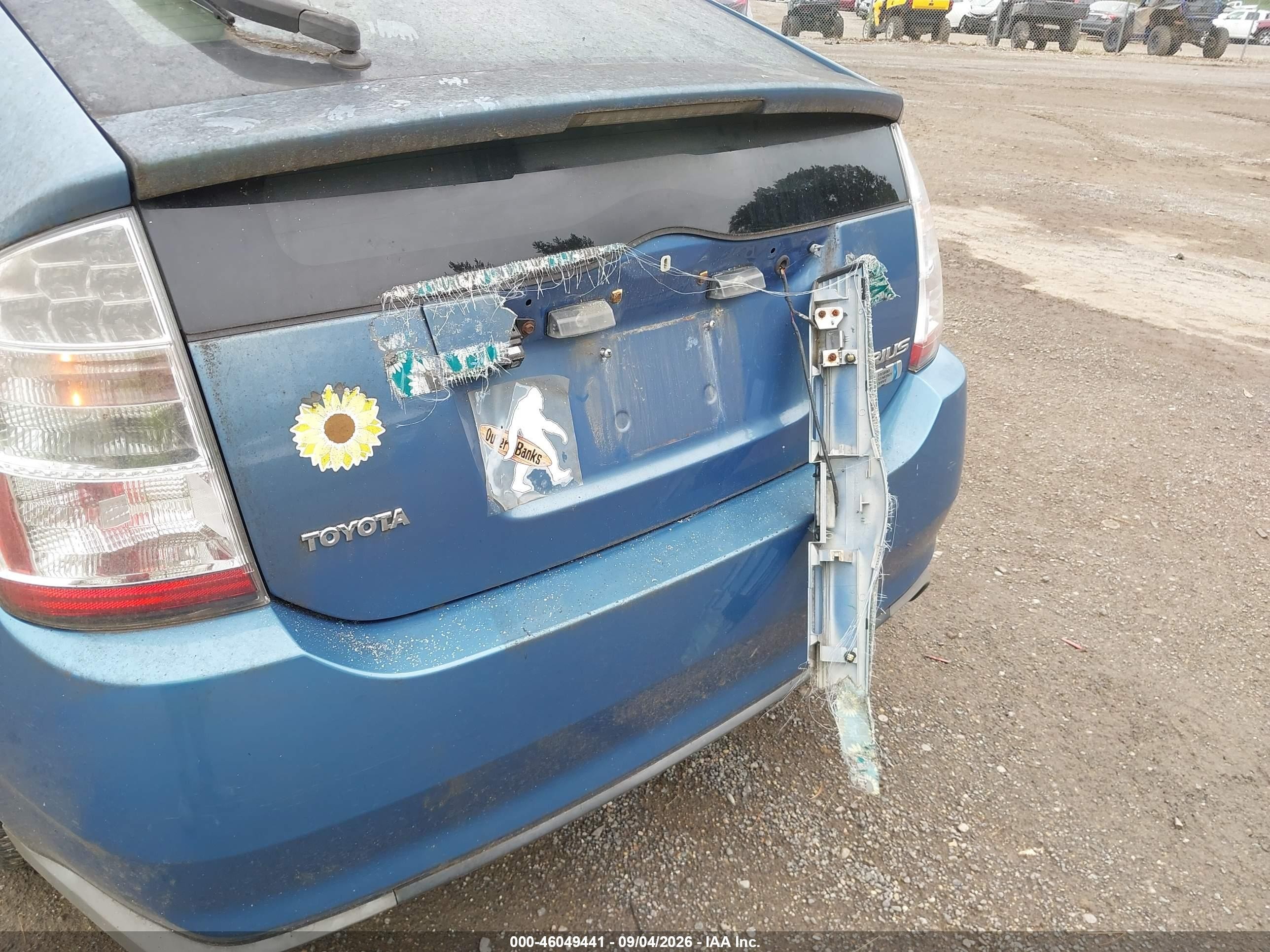 2009 Toyota Prius   Blue vin: JTDKB20UX97842995
