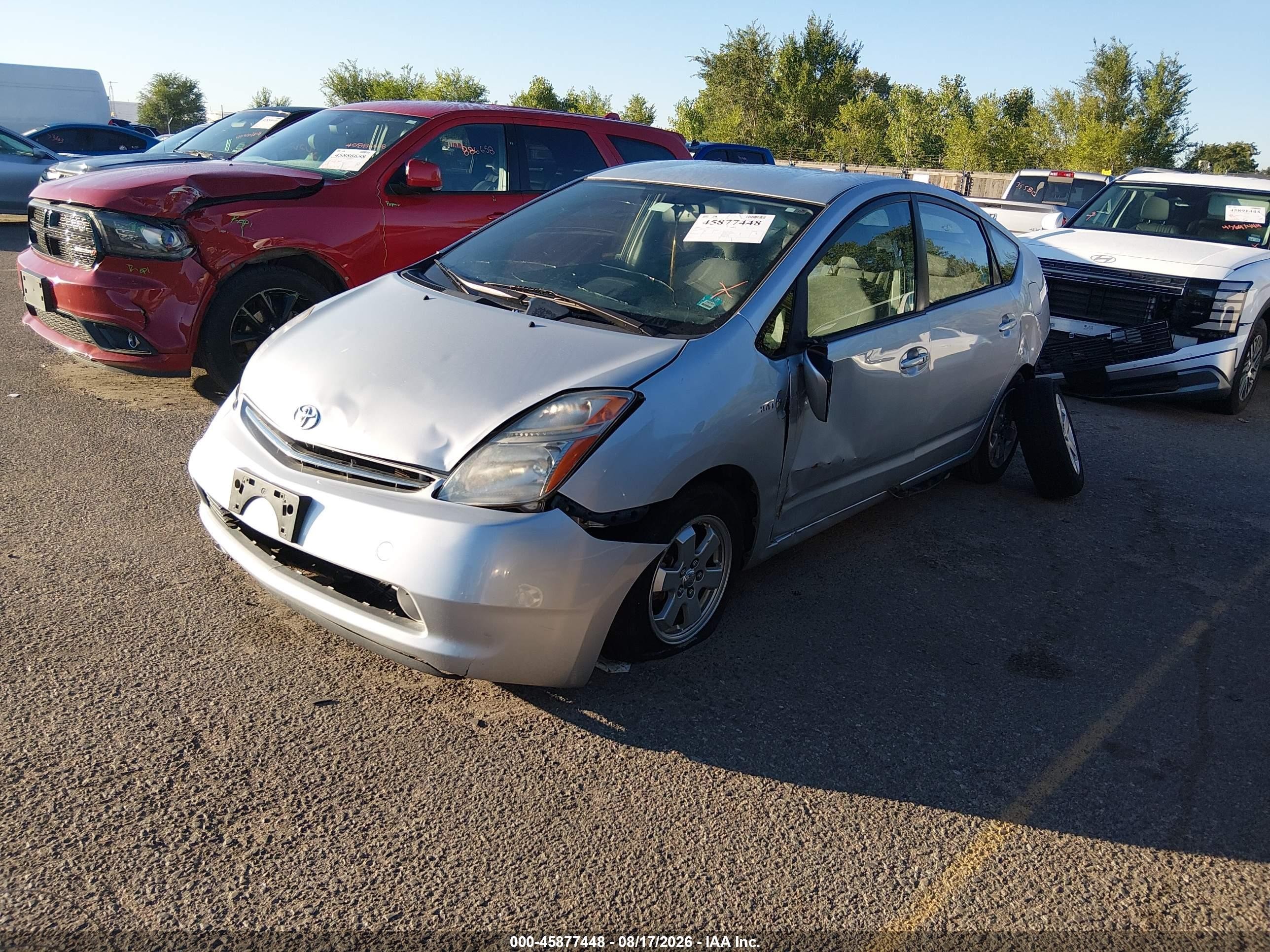 2009 Toyota Prius   Silver vin: JTDKB20UX97849686