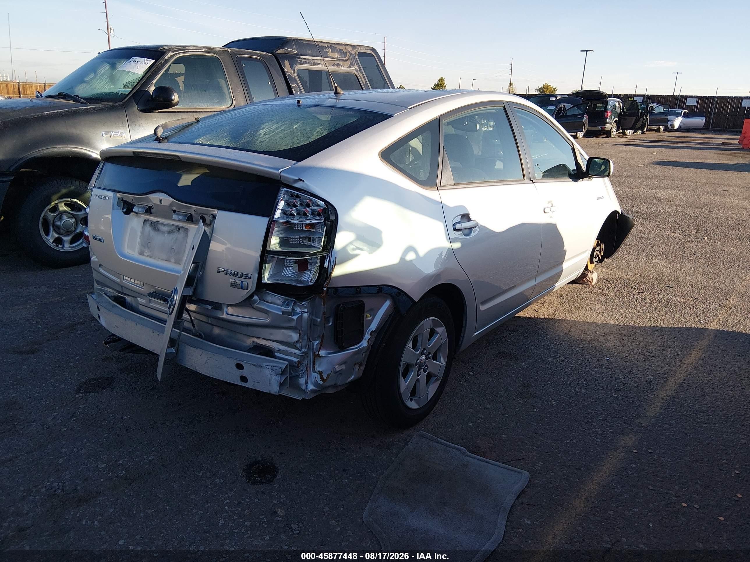 2009 Toyota Prius   Silver vin: JTDKB20UX97849686