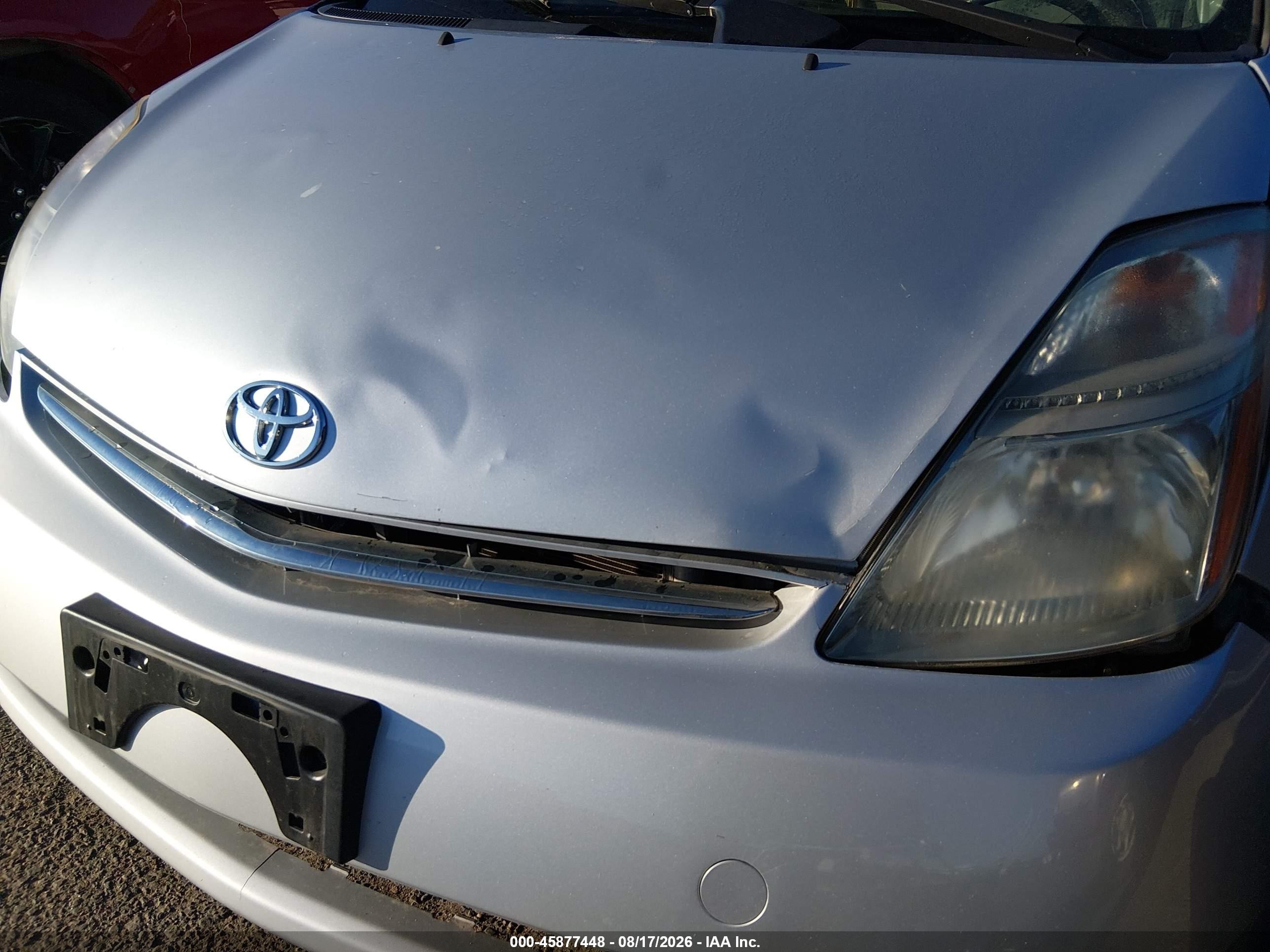 2009 Toyota Prius   Silver vin: JTDKB20UX97849686
