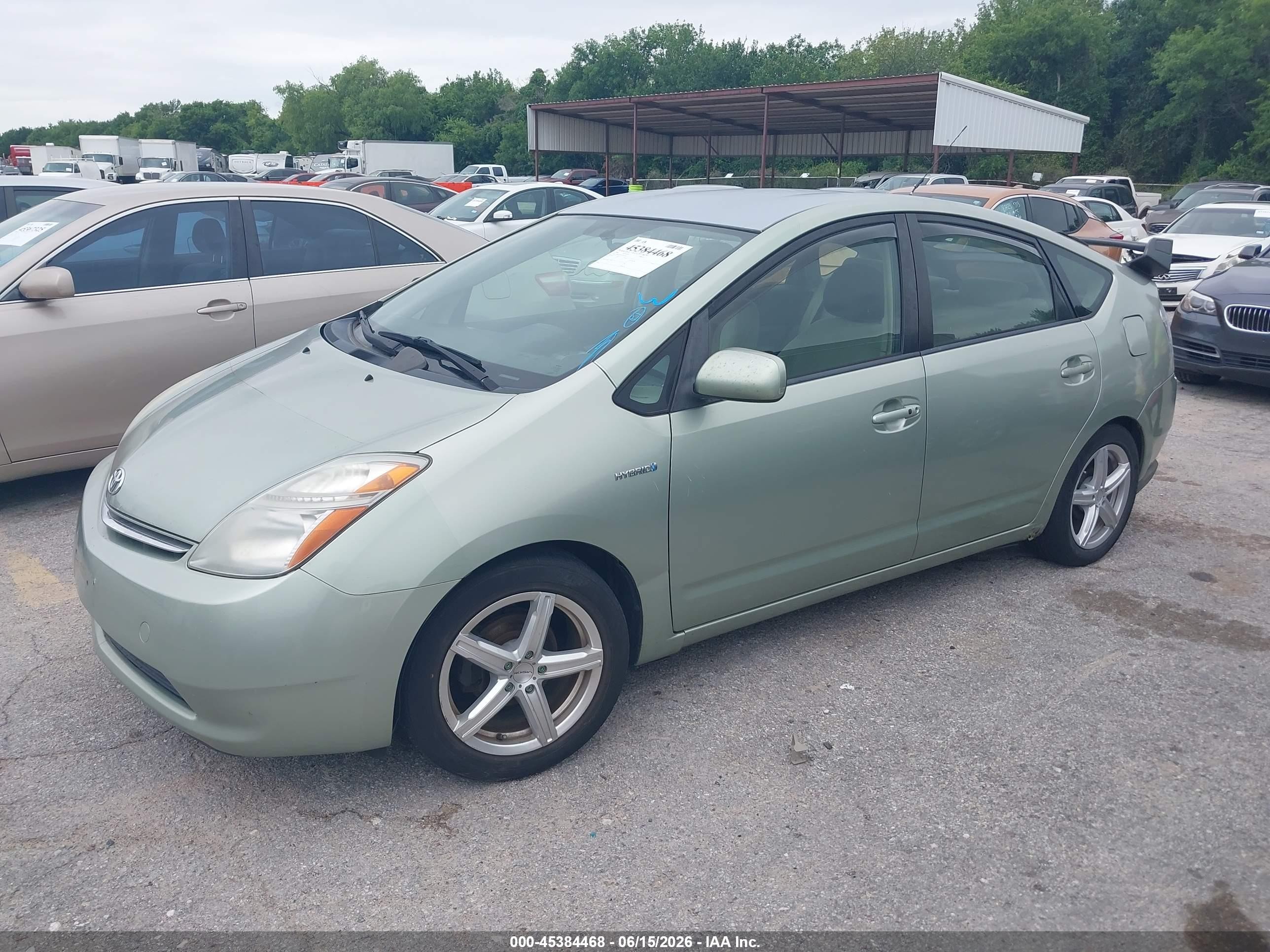 2009 Toyota Prius   Green vin: JTDKB20UX97854340
