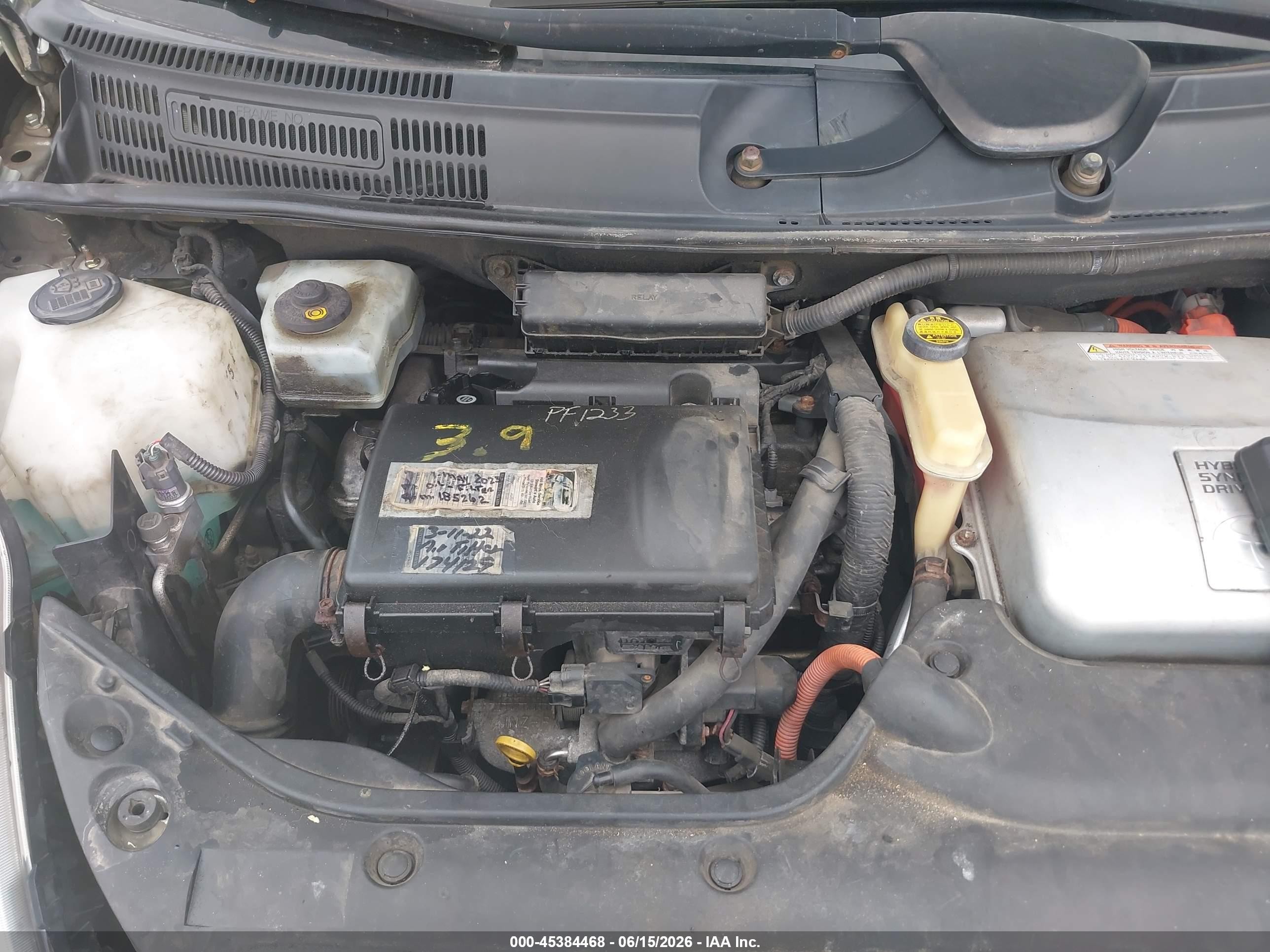 2009 Toyota Prius   Green vin: JTDKB20UX97854340