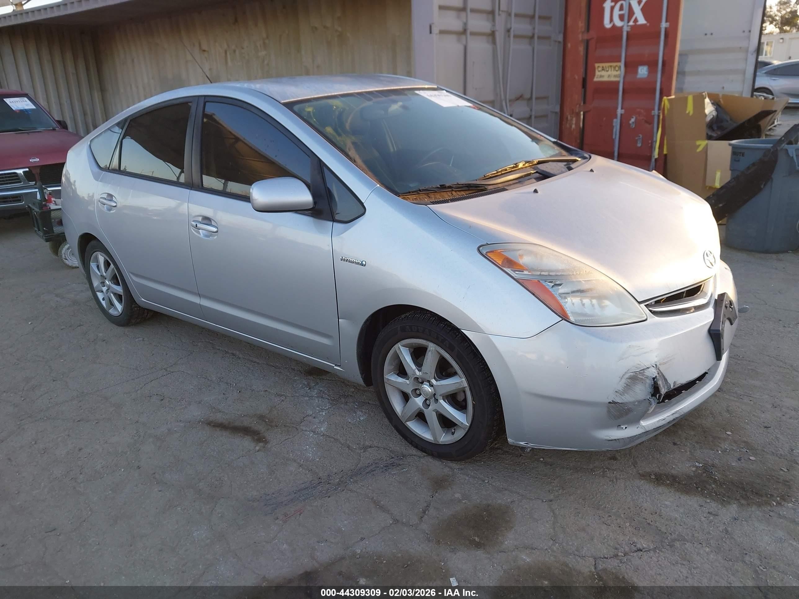 2009 Toyota Prius Touring Серебряный vin: JTDKB20UX97858758