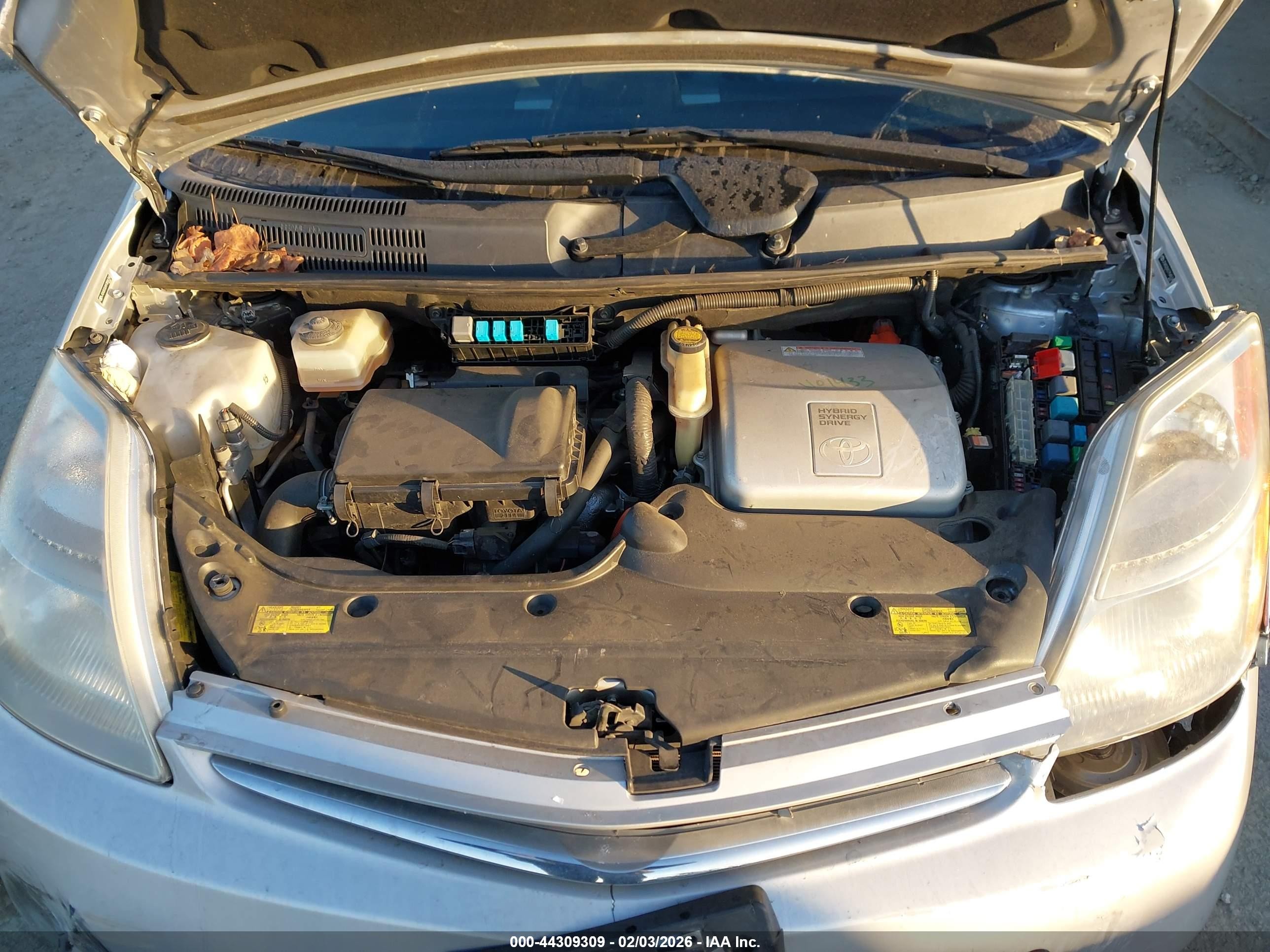 2009 Toyota Prius Touring Серебряный vin: JTDKB20UX97858758