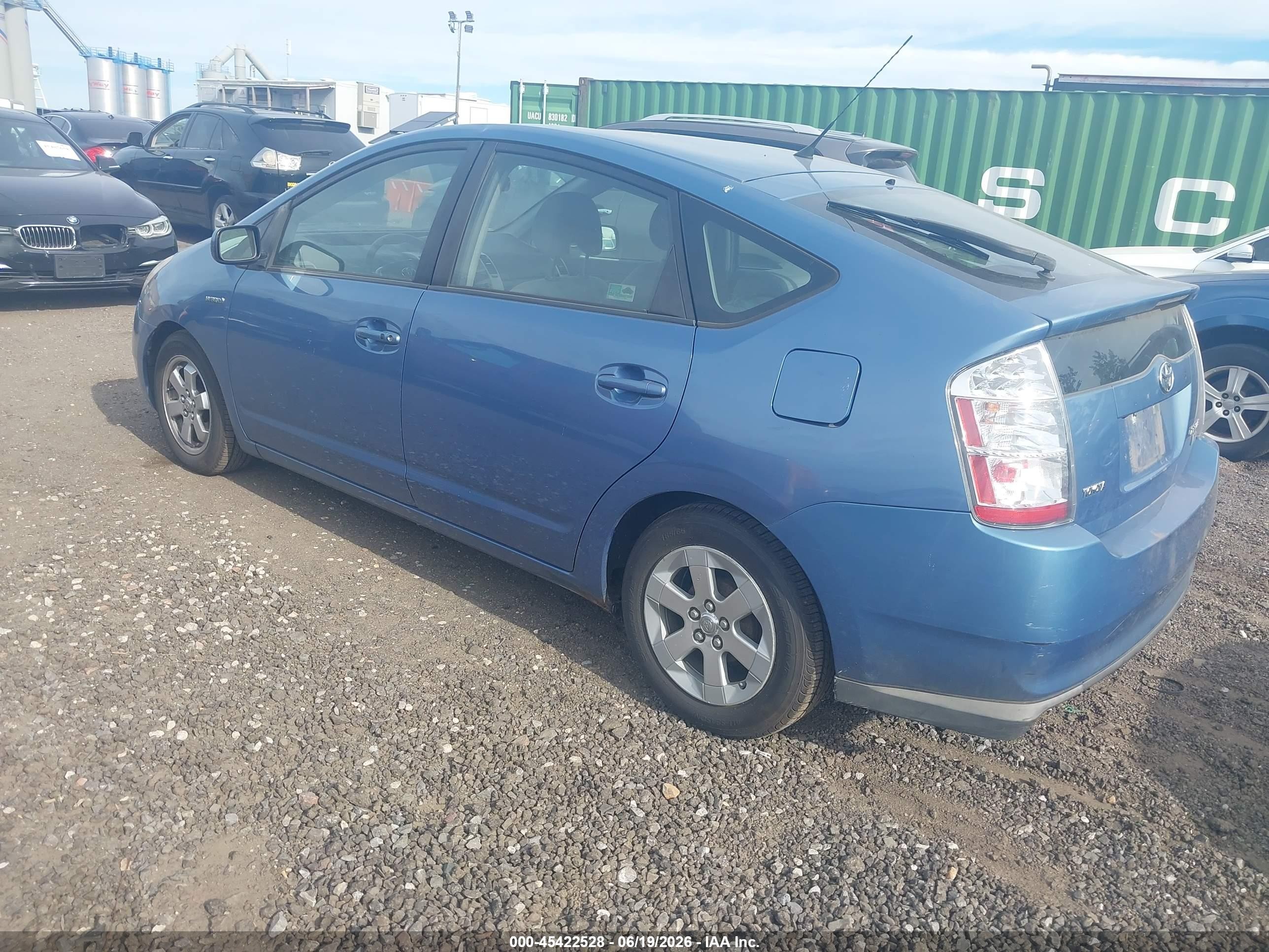 2009 Toyota Prius   Blue vin: JTDKB20UX97888083