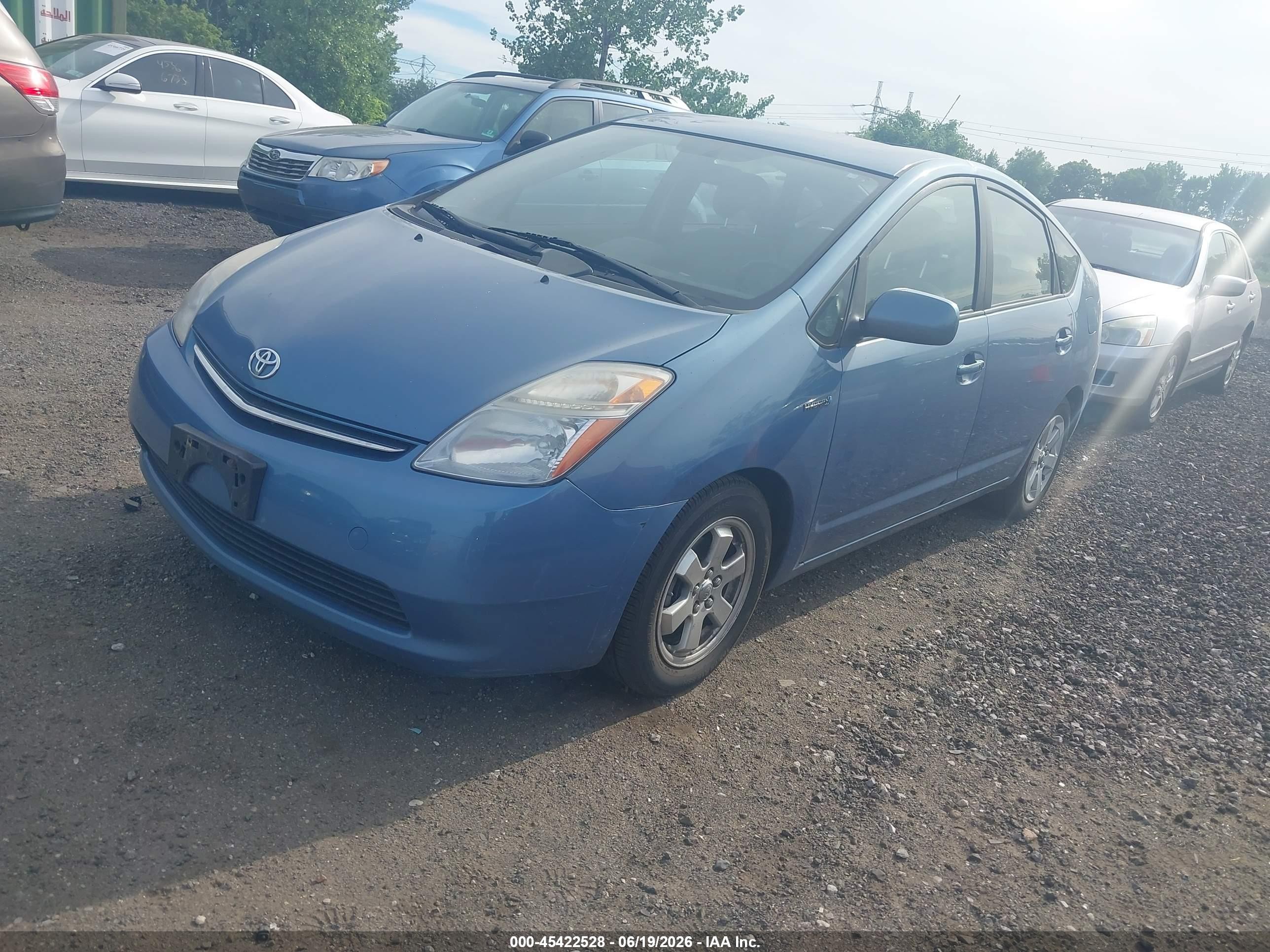 2009 Toyota Prius   Blue vin: JTDKB20UX97888083
